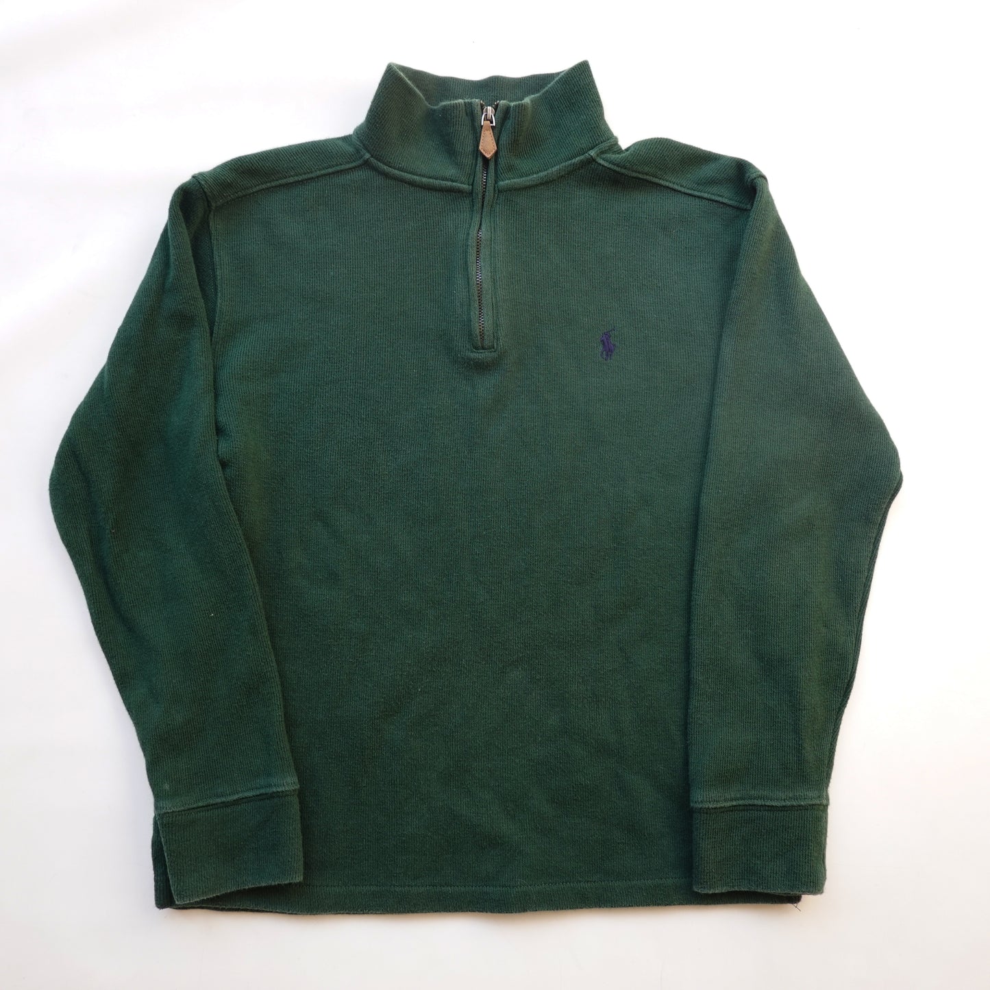Polo RL Green 1/4 Zip - Size XS