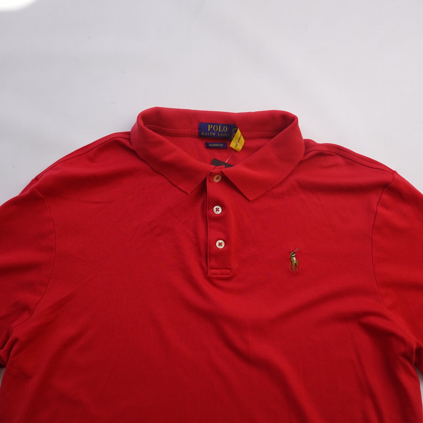 Polo RL Polo Shirt RED - Size L