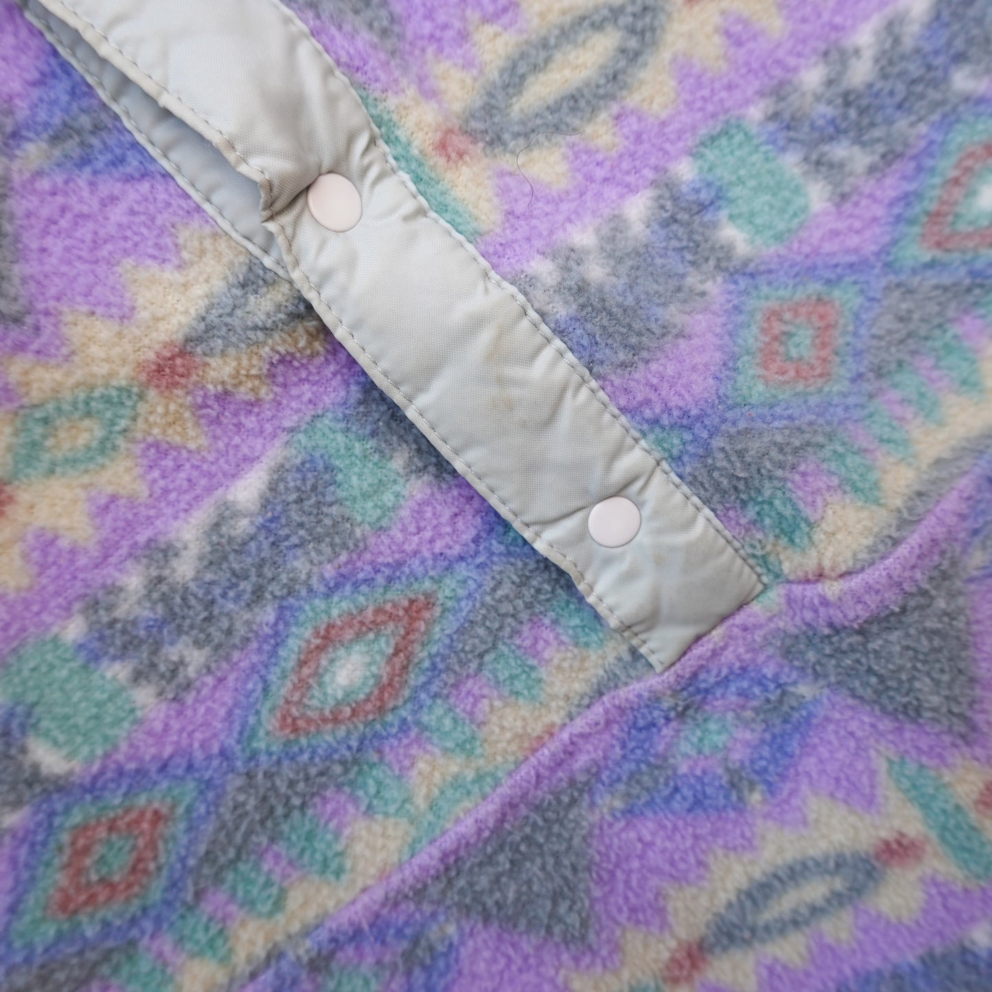 Vintage Black Feather Fleece - Size M