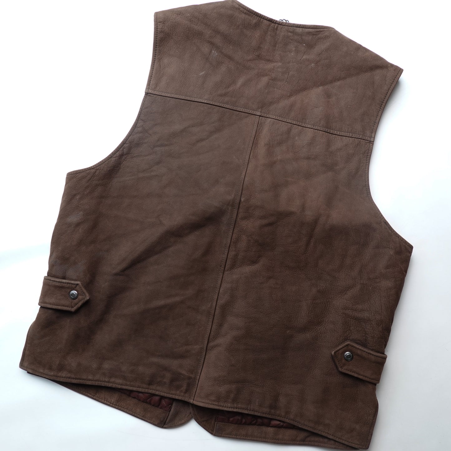 Vintage Banana Republic Leather Vest - Size L