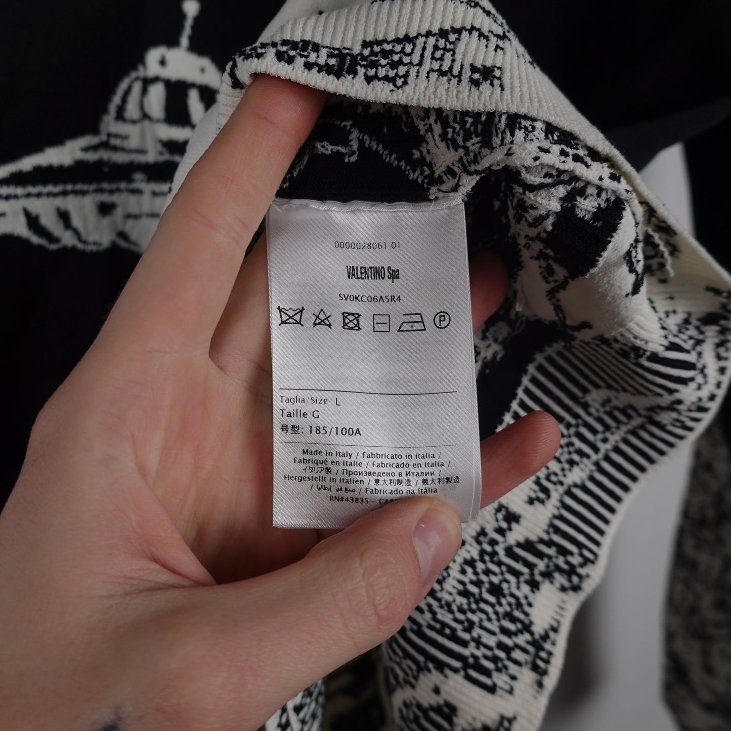 Valentino Undercover Knit Sweater - Size L