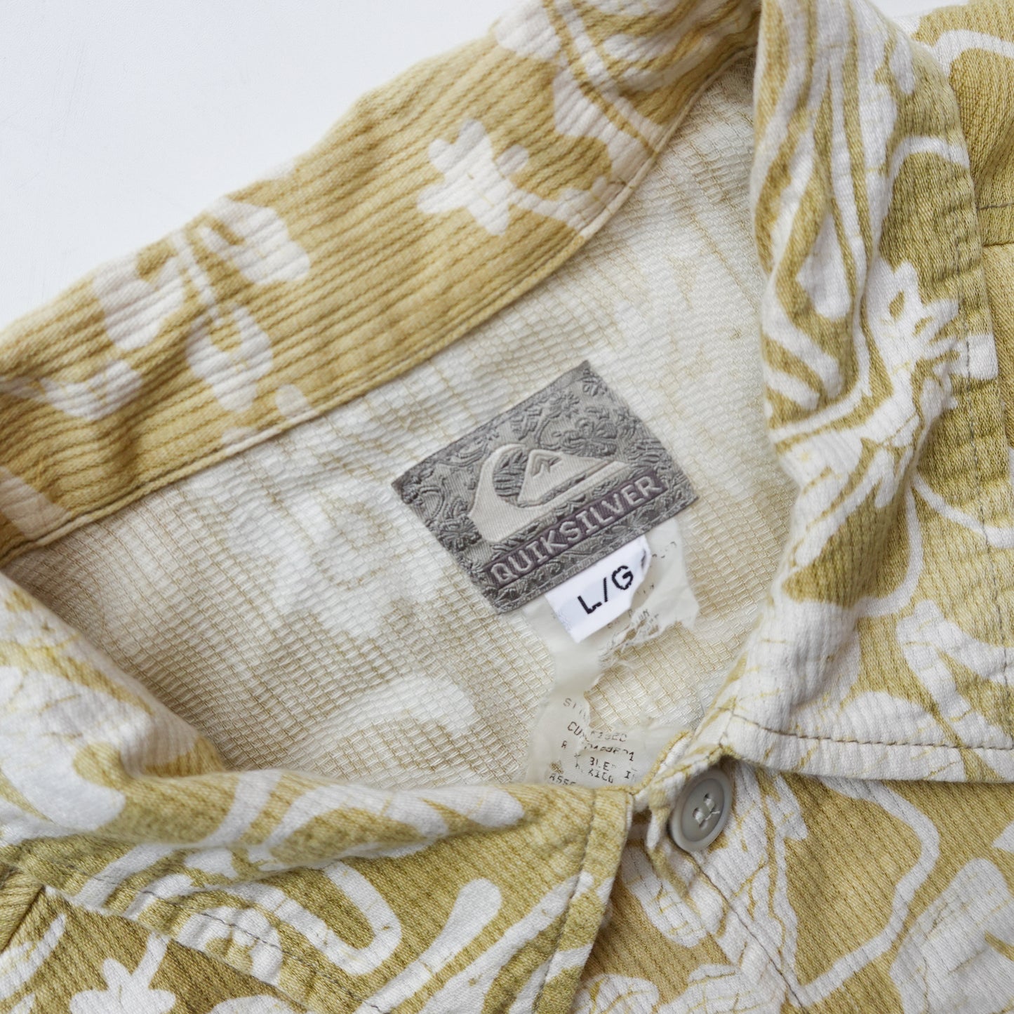 Vintage Quiksilver Hawaiian Shirt - Size L