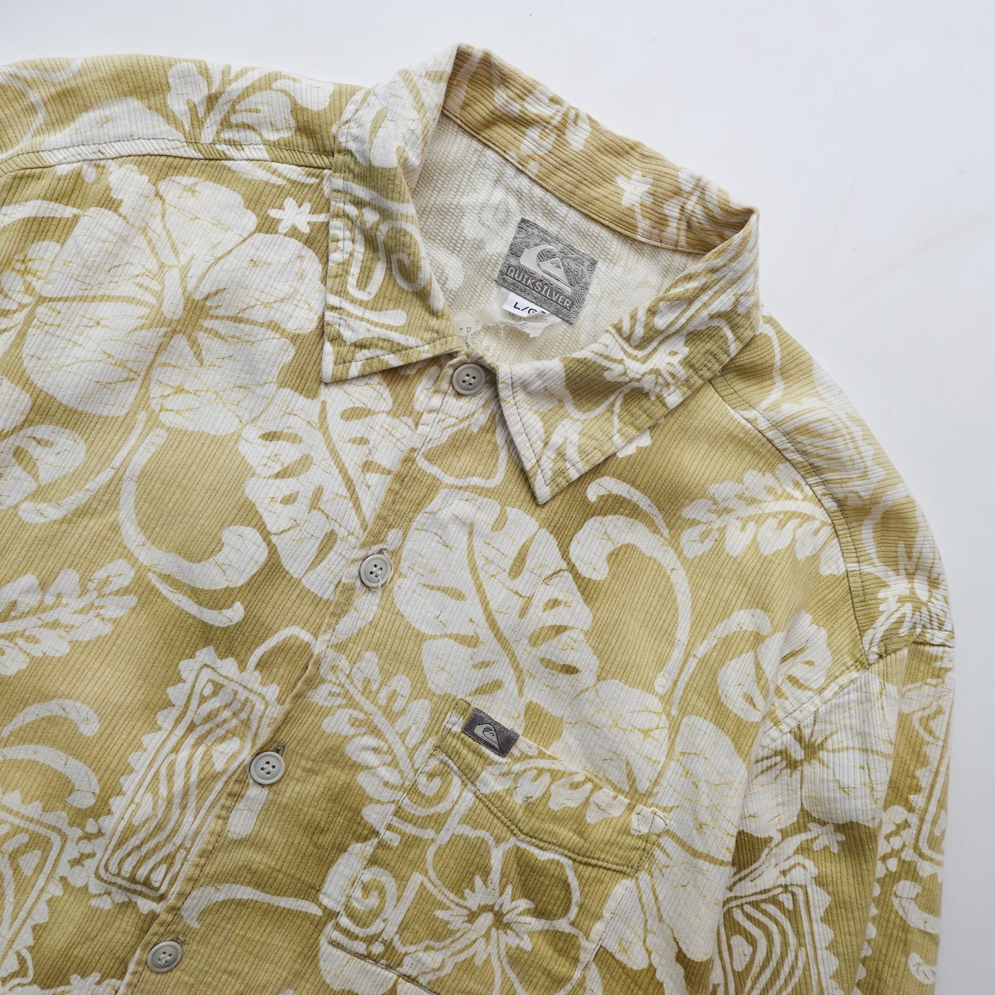 Vintage Quiksilver Hawaiian Shirt - Size L