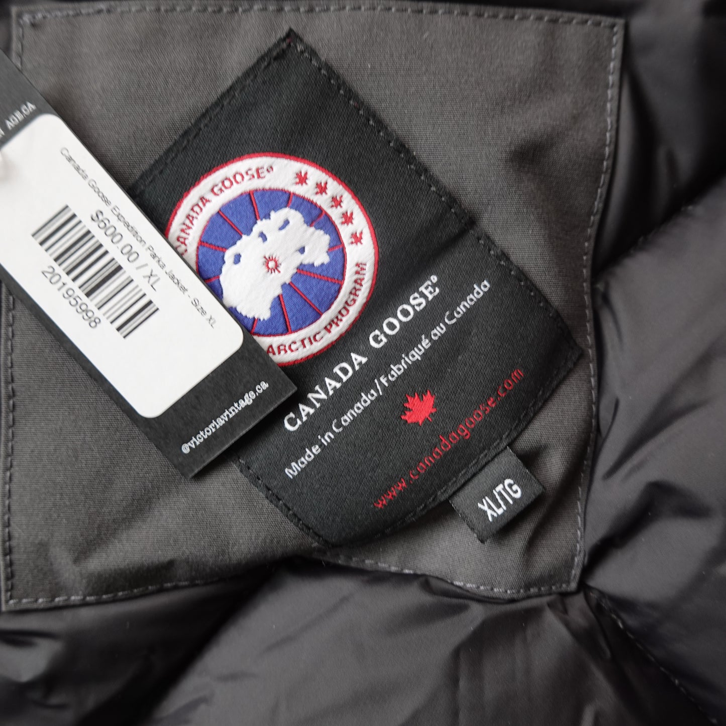 Canada Goose Expedition Parka Jacket - Size XL