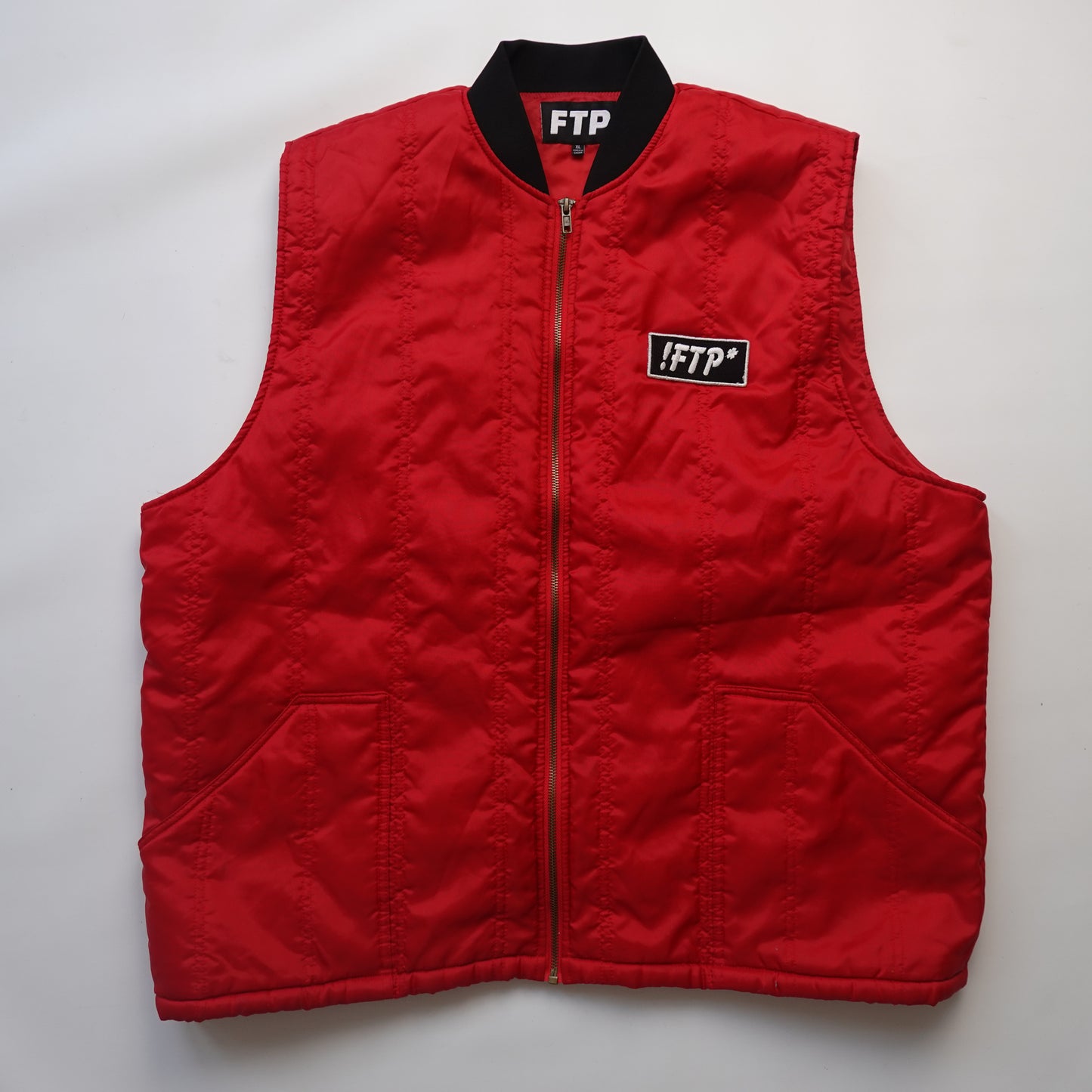 FTP God Bless America Quilted Vest - Size XL