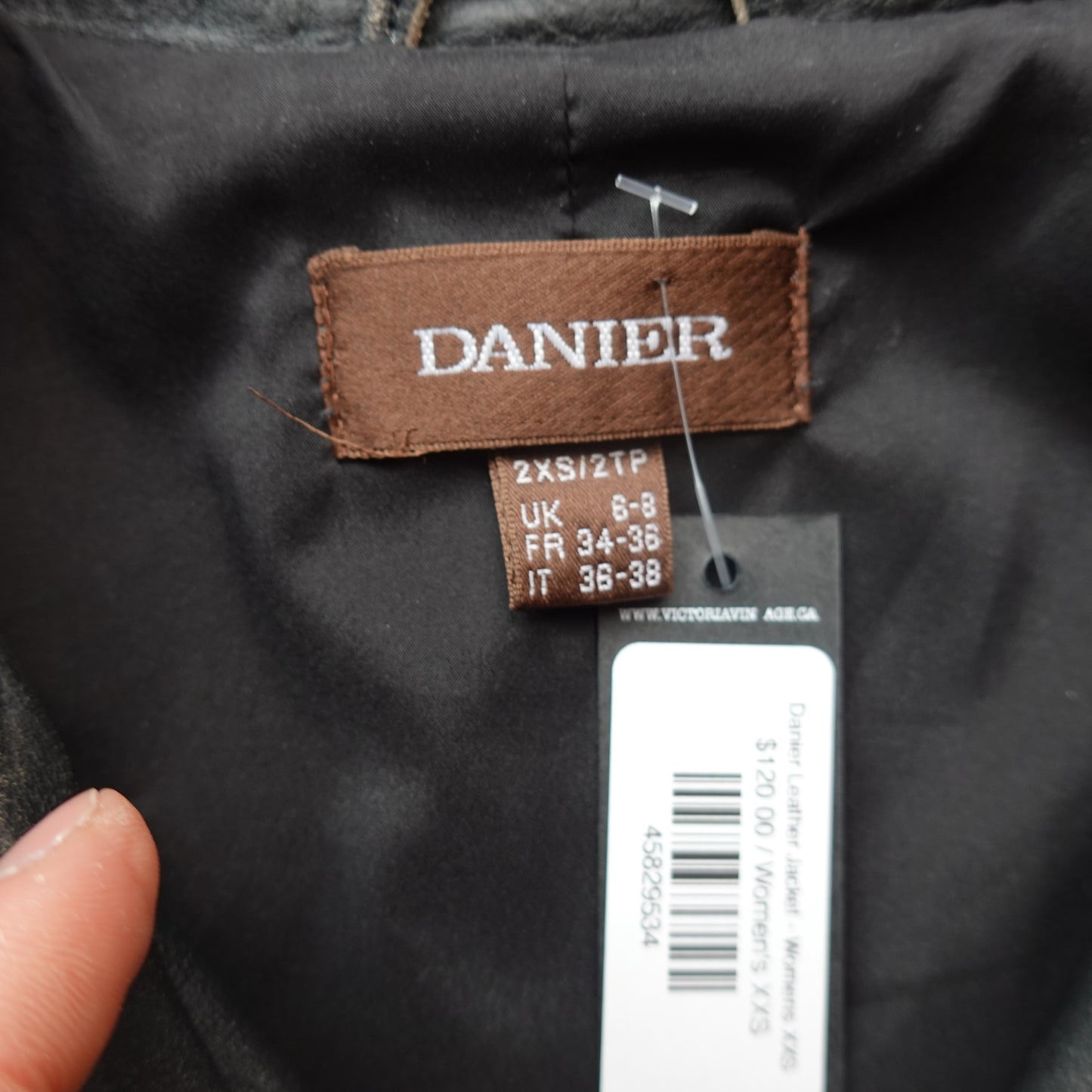 Danier Leather Jacket - Womens XXS