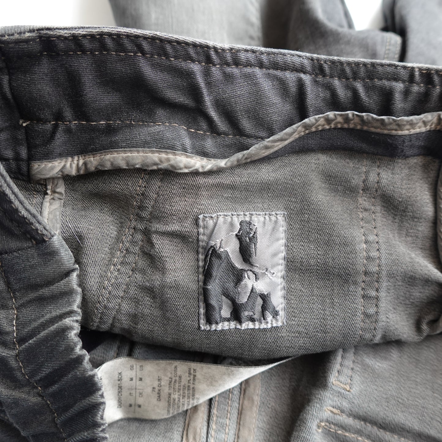 Rick Owens DRKSHDW Air Cut Waxed Pant - Size M