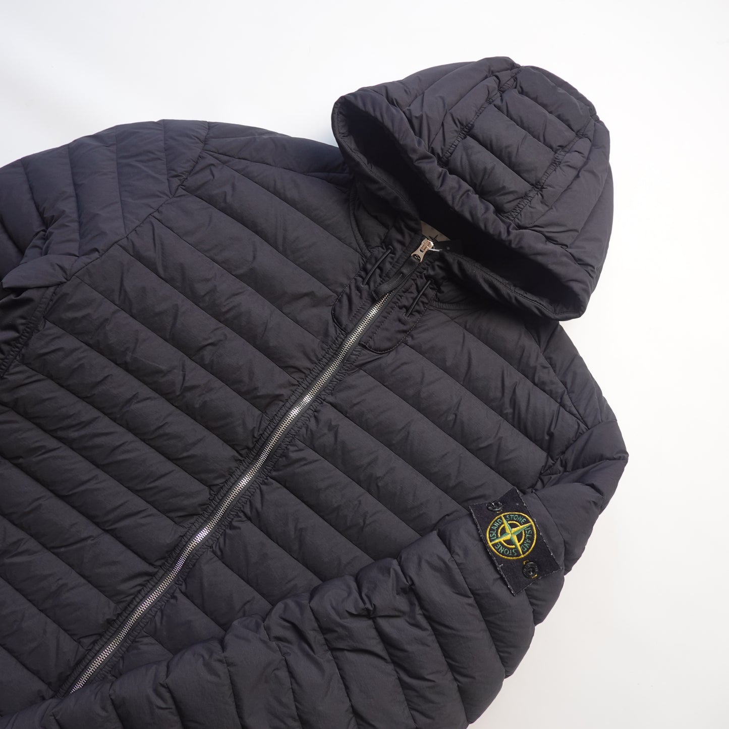 Stone Island Loom Woven Down Chambers Jacket - Size XL