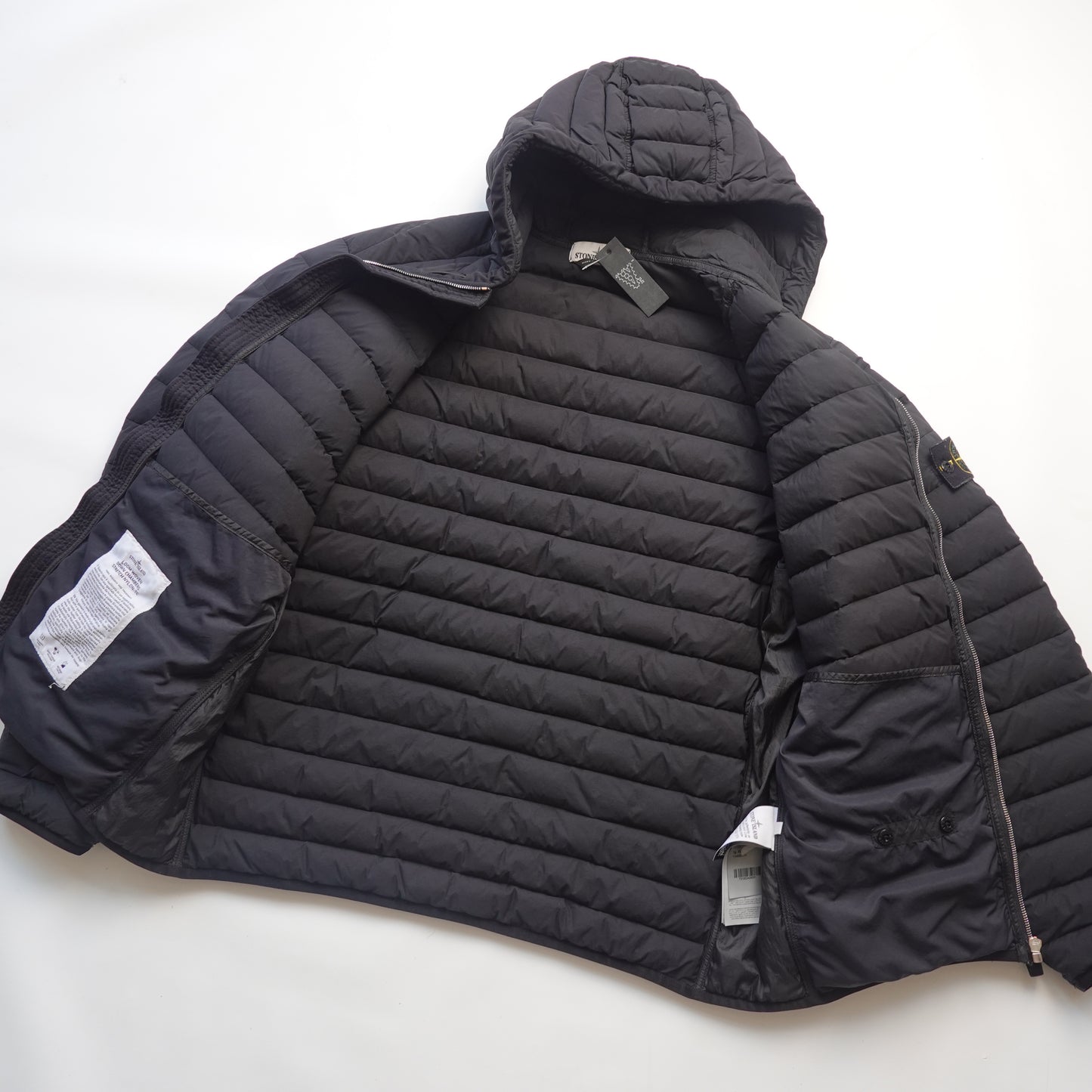 Stone Island Loom Woven Down Chambers Jacket - Size XL