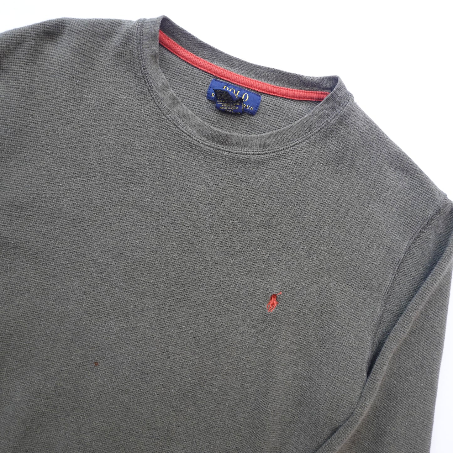 Polo RL Green Thermal LS - Size L