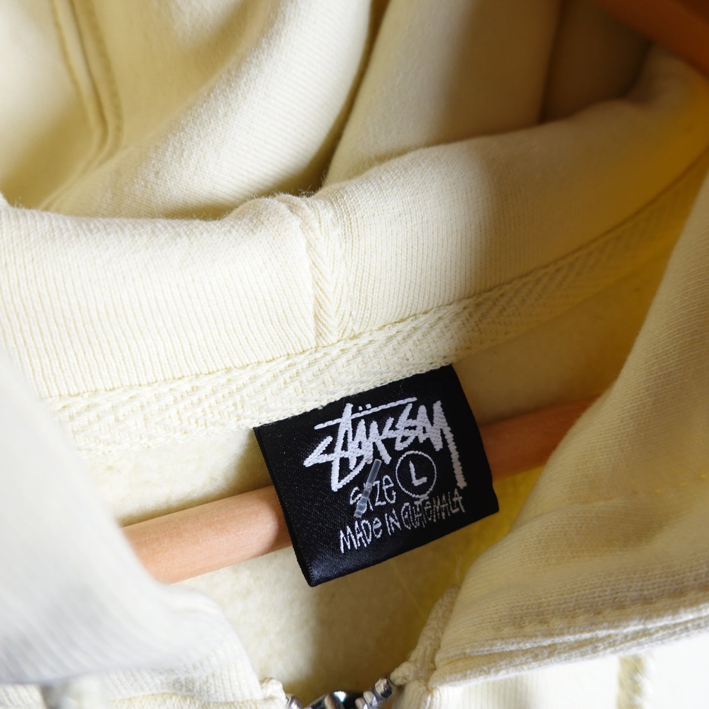 Stussy Vancouver Zip Up Hoodie - Size L