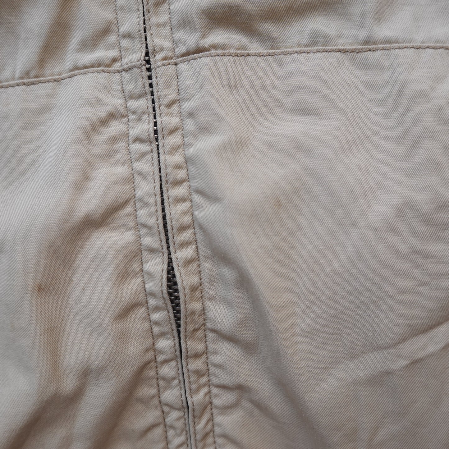 Vintage Stussy Thermal Lined Khaki Jacket - Size M