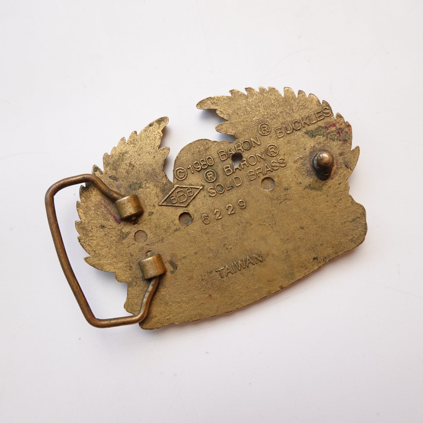 1980 Harley Davidson Brass Buckle
