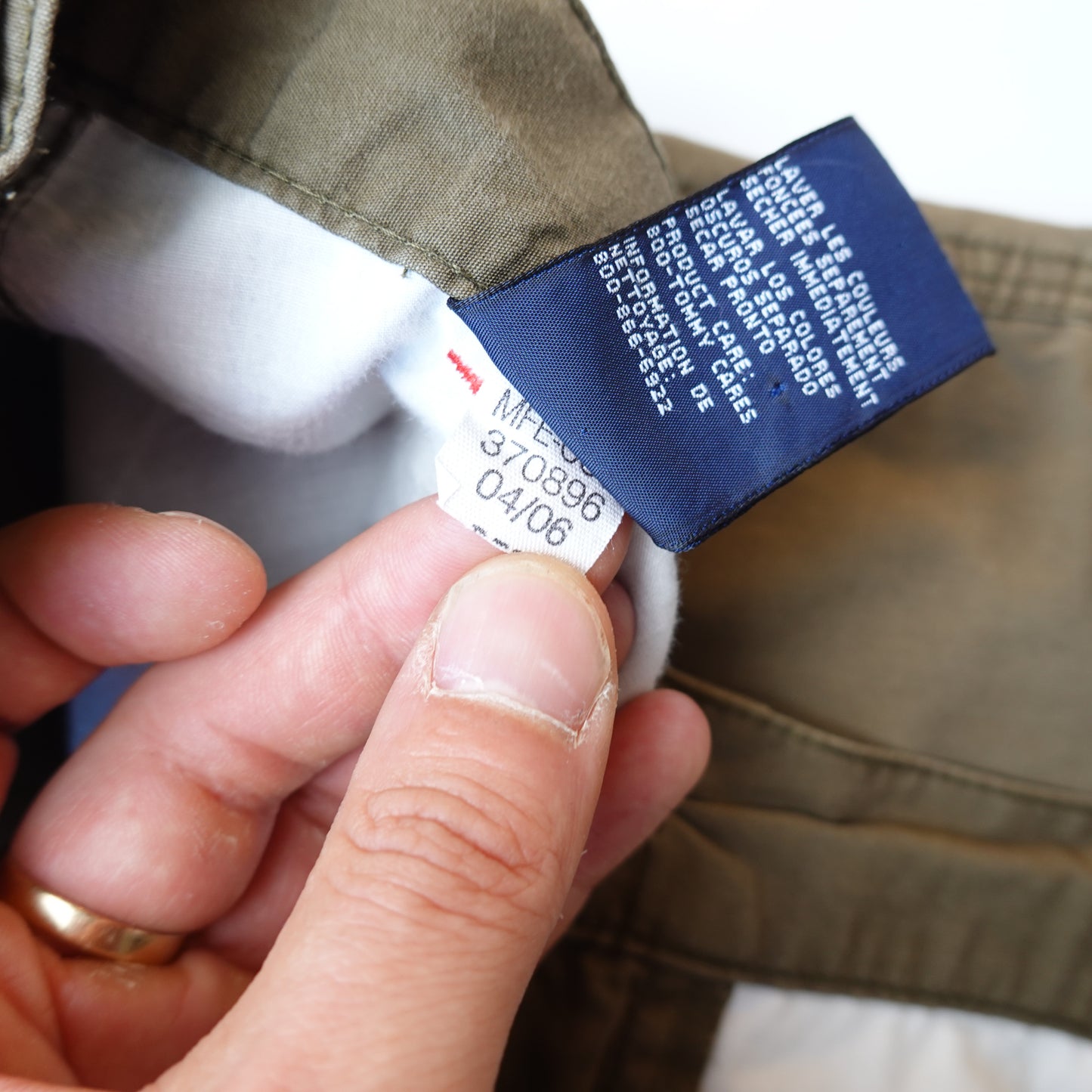Y2K Tommy Long Shorts - Size 34