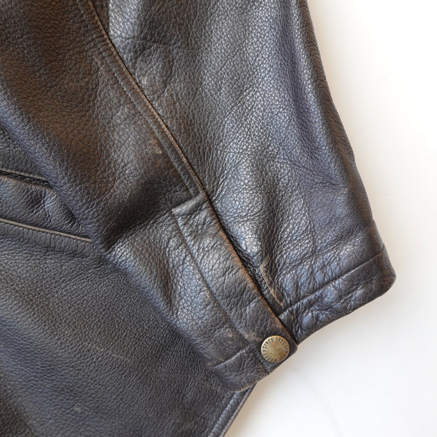 Vintage Eddie Bauer Leather Jacket - Size XL