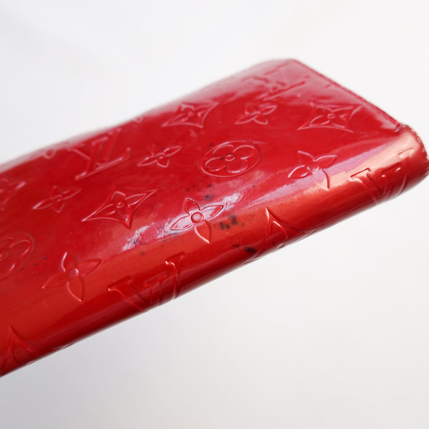 2008 Louis Vuitton Gloss Red Long Wallet