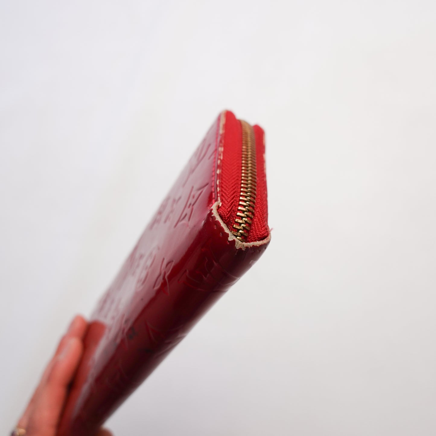2008 Louis Vuitton Gloss Red Long Wallet