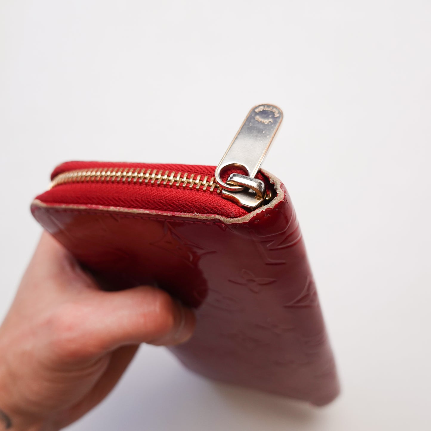 2008 Louis Vuitton Gloss Red Long Wallet