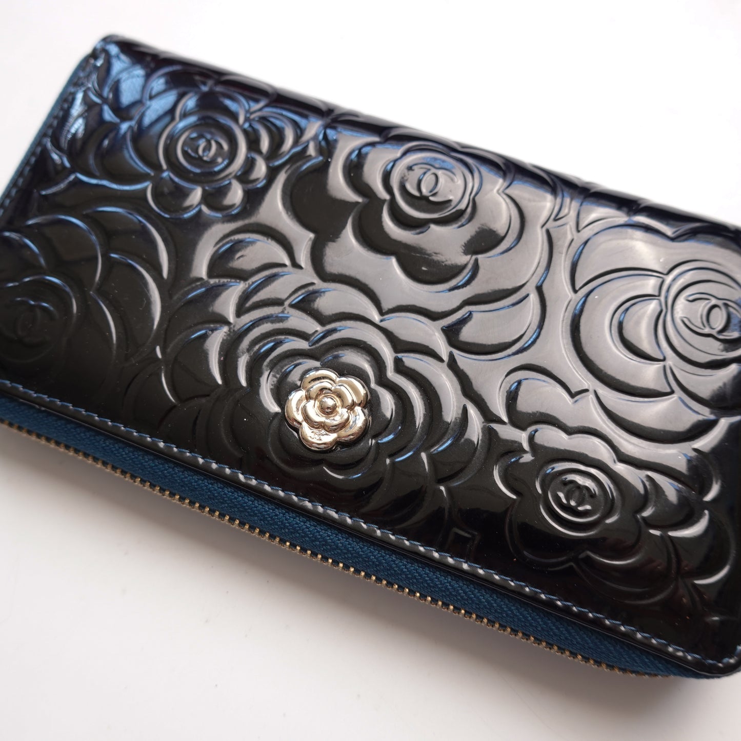 Chanel Camellia Long Wallet