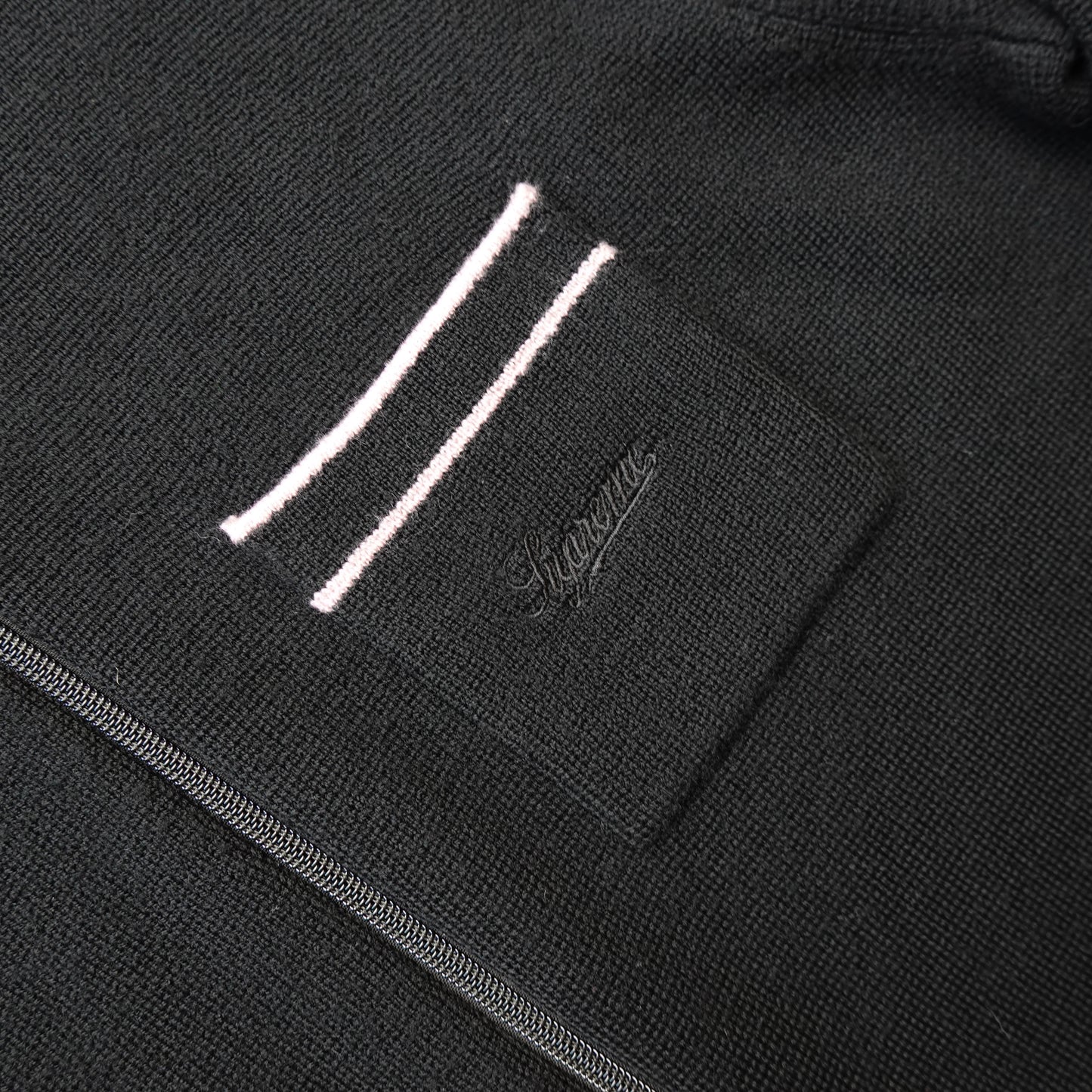 FW24 Supreme Zip Up Polo Sweater - Size M