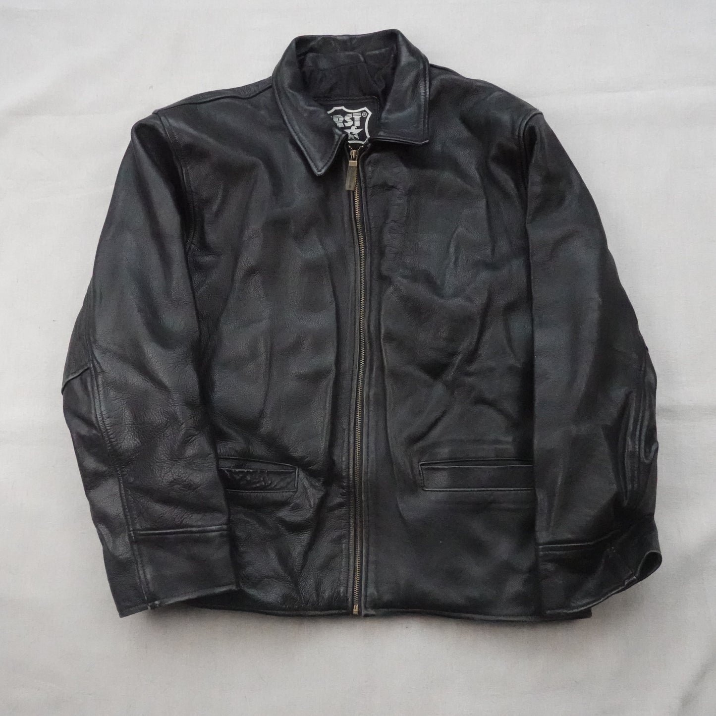 Vintage Leather Jacket - Size XL