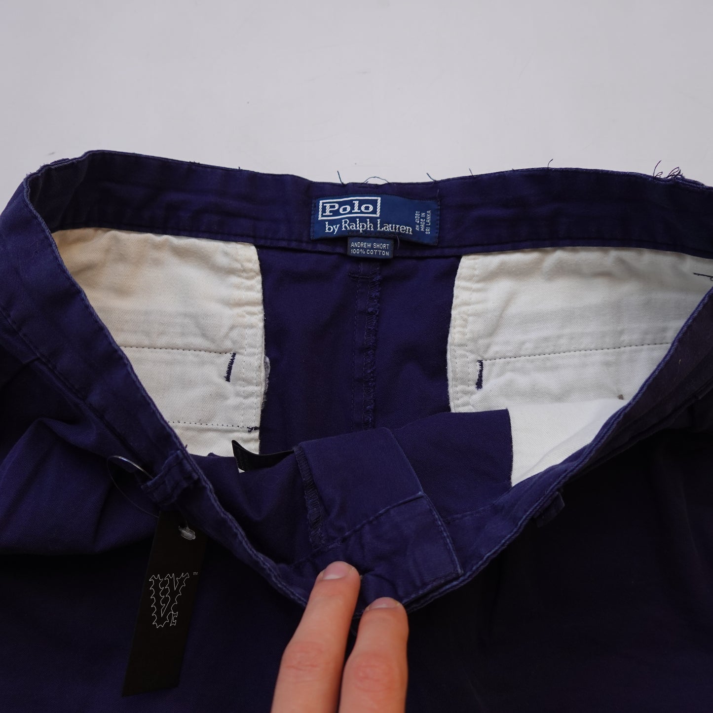 Polo RL Navy Chino Short - Size 32