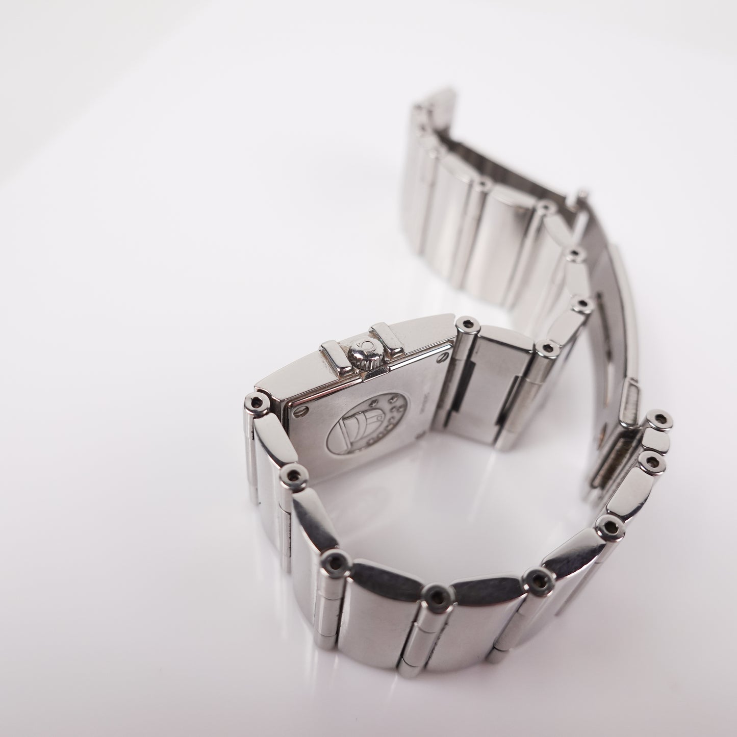 Omega Steel Constellation Quadra 19mm Ref 1521.41.00 Quartz Watch