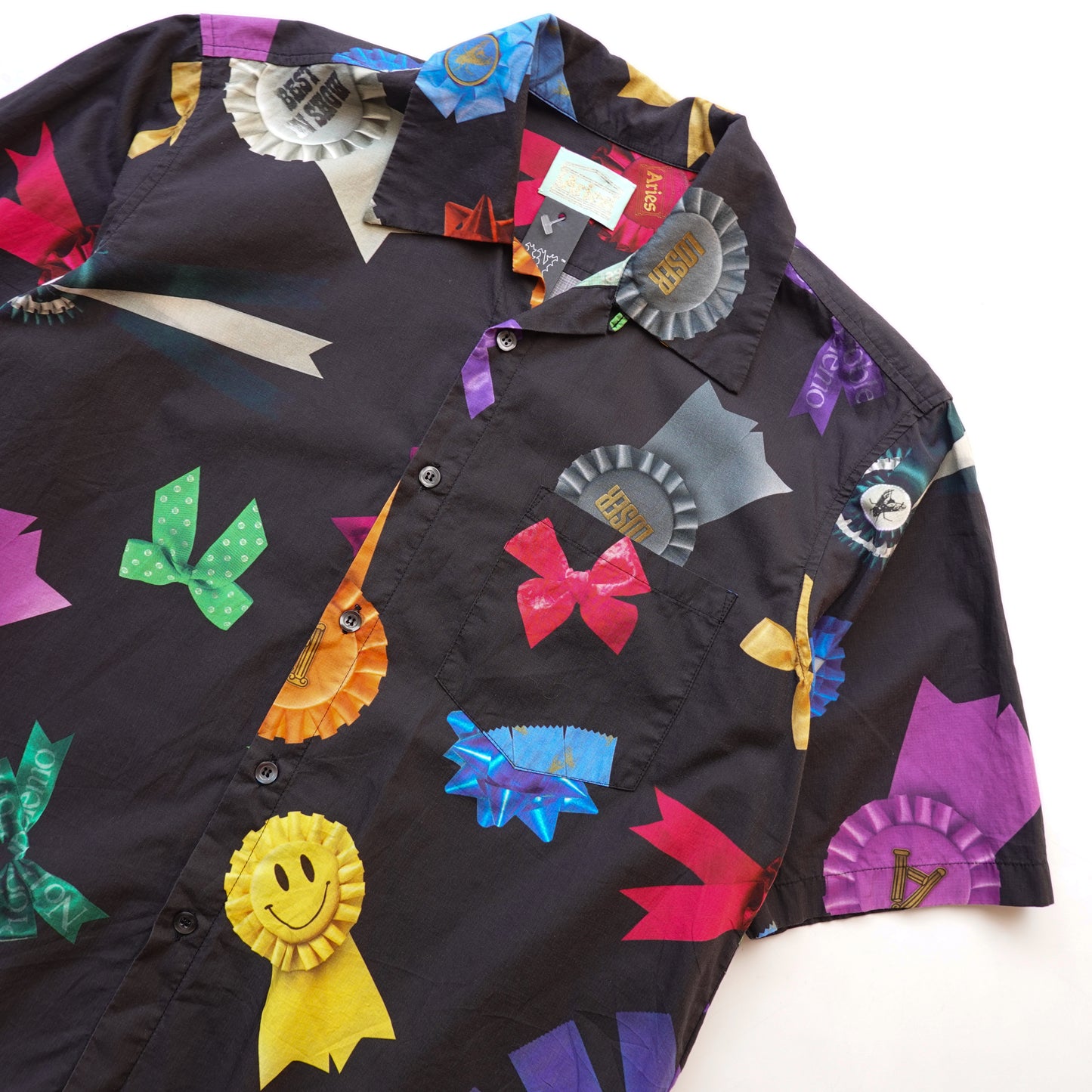 Aries Ribbon Button Up - Size S