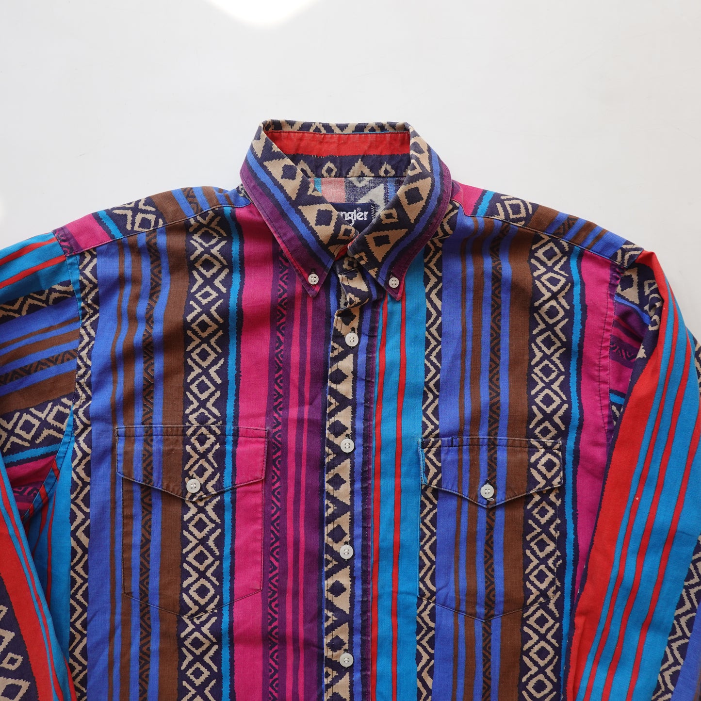 Vintage Wrangler Cowboy Cut Shirt - Size XL