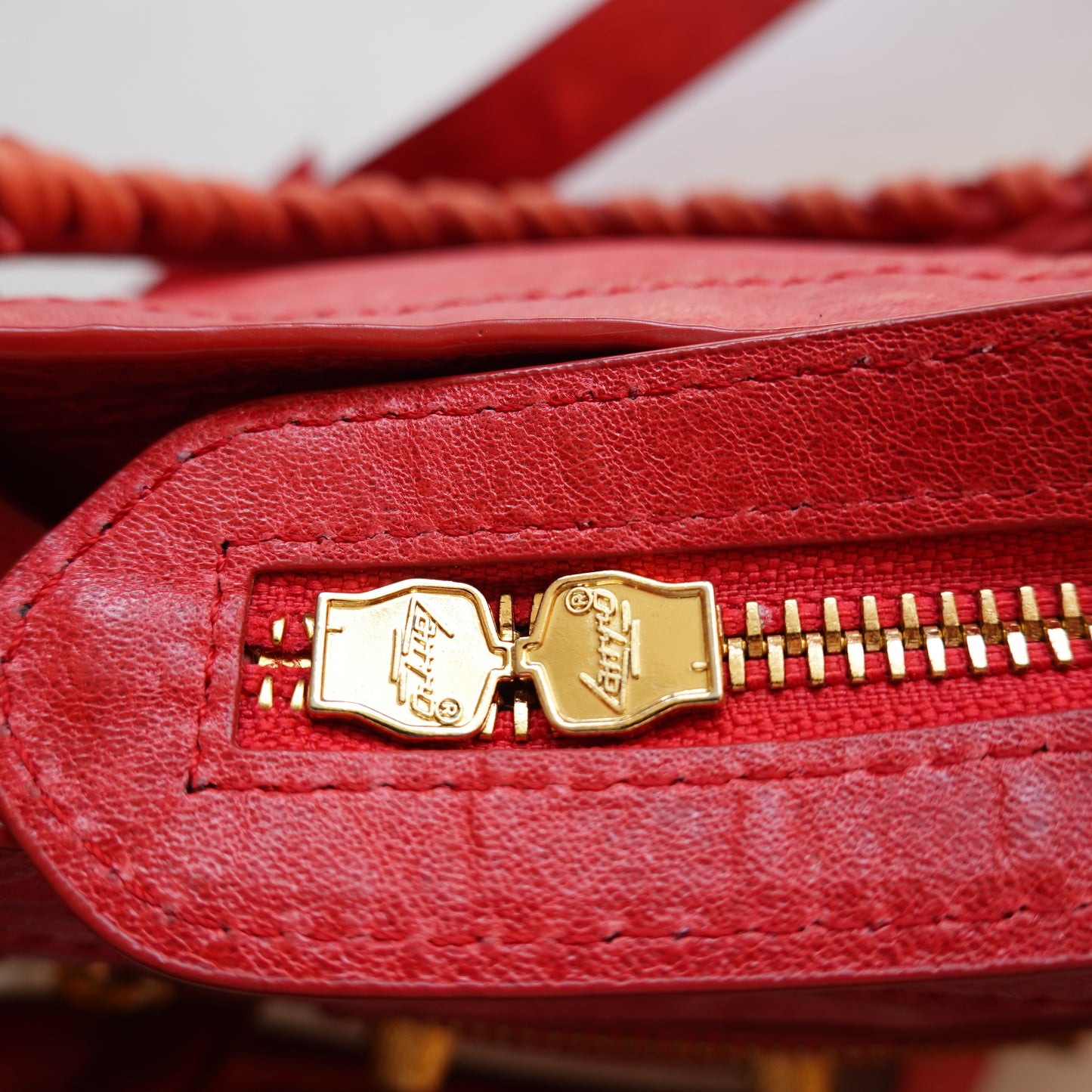 Balenciaga Mini City Bag - Red