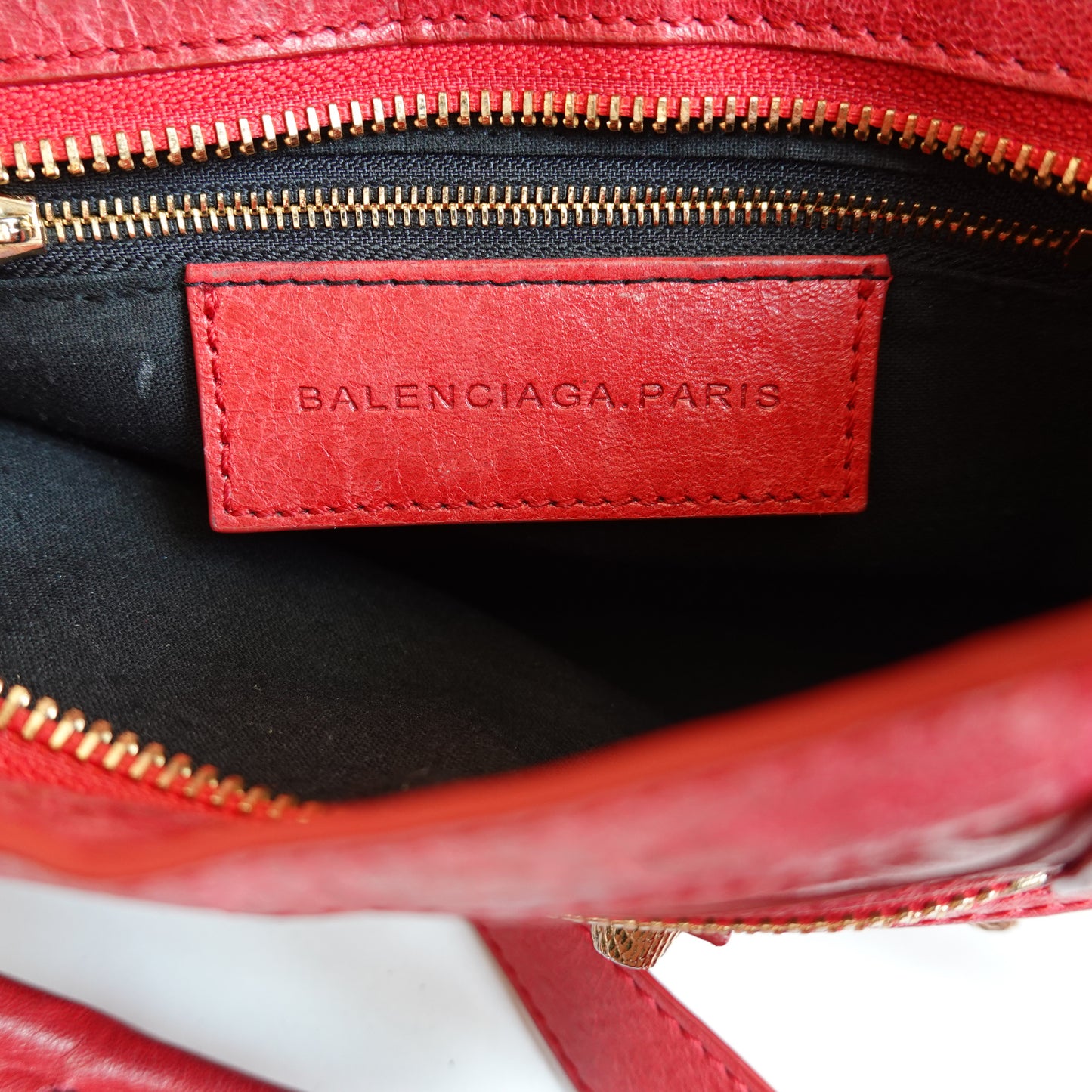 Balenciaga Mini City Bag - Red