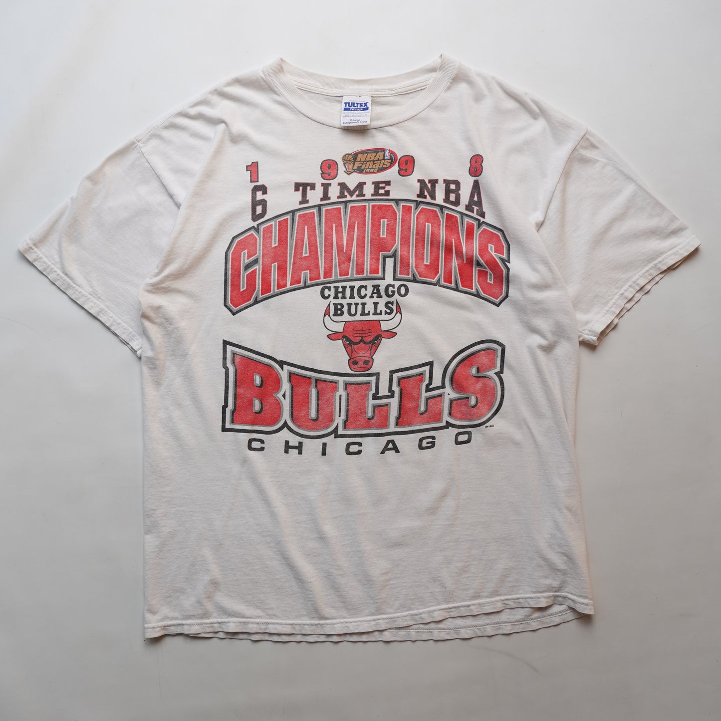 1998 Chicago Bulls Champion Tee - Size XL