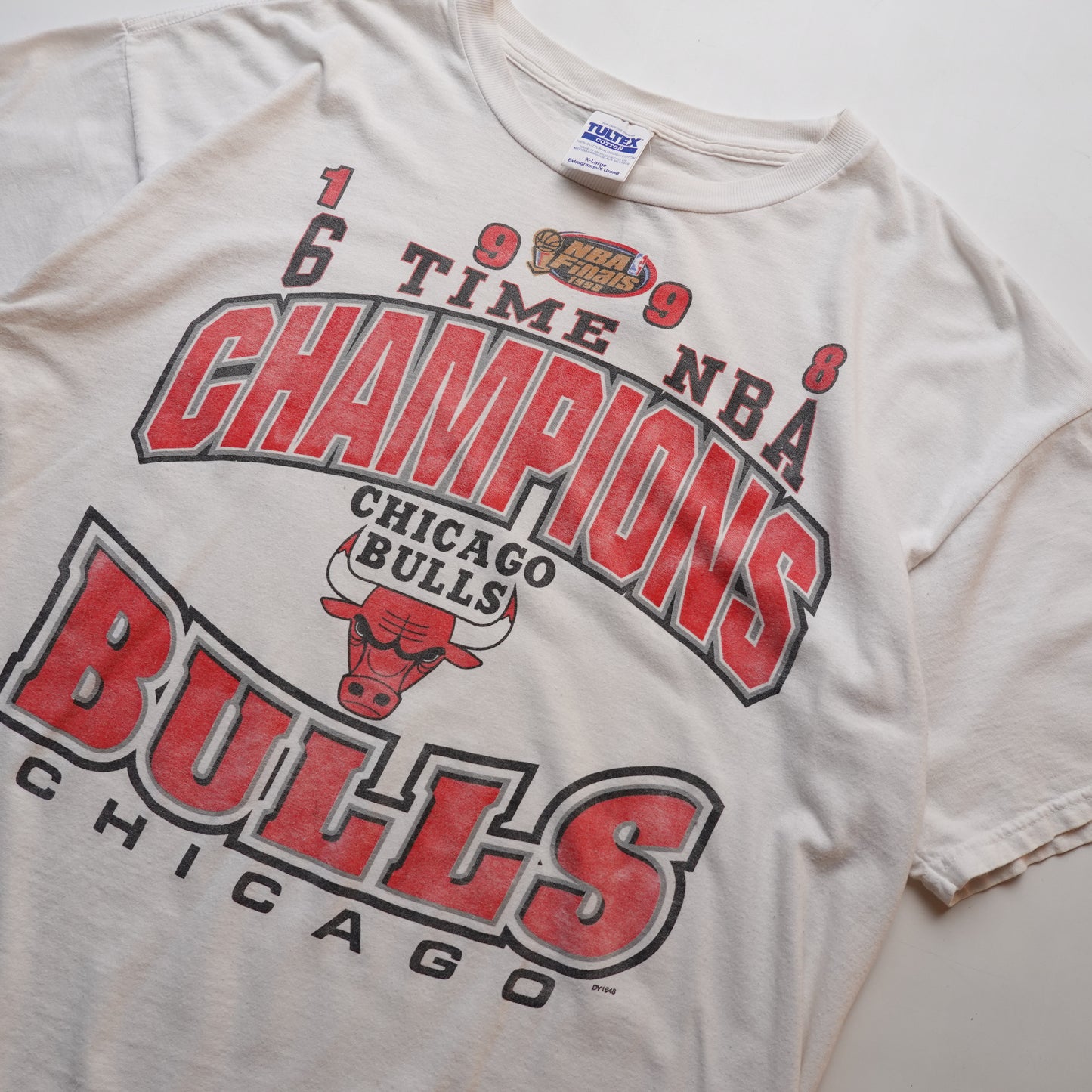1998 Chicago Bulls Champion Tee - Size XL