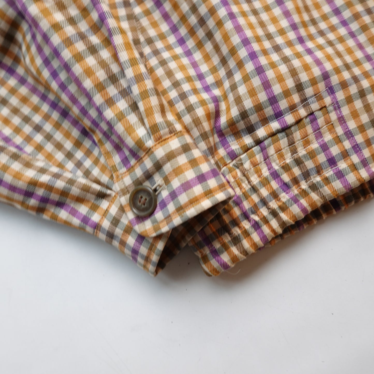 Vintage Yves Saint Laurent Plaid Jacket - Size S