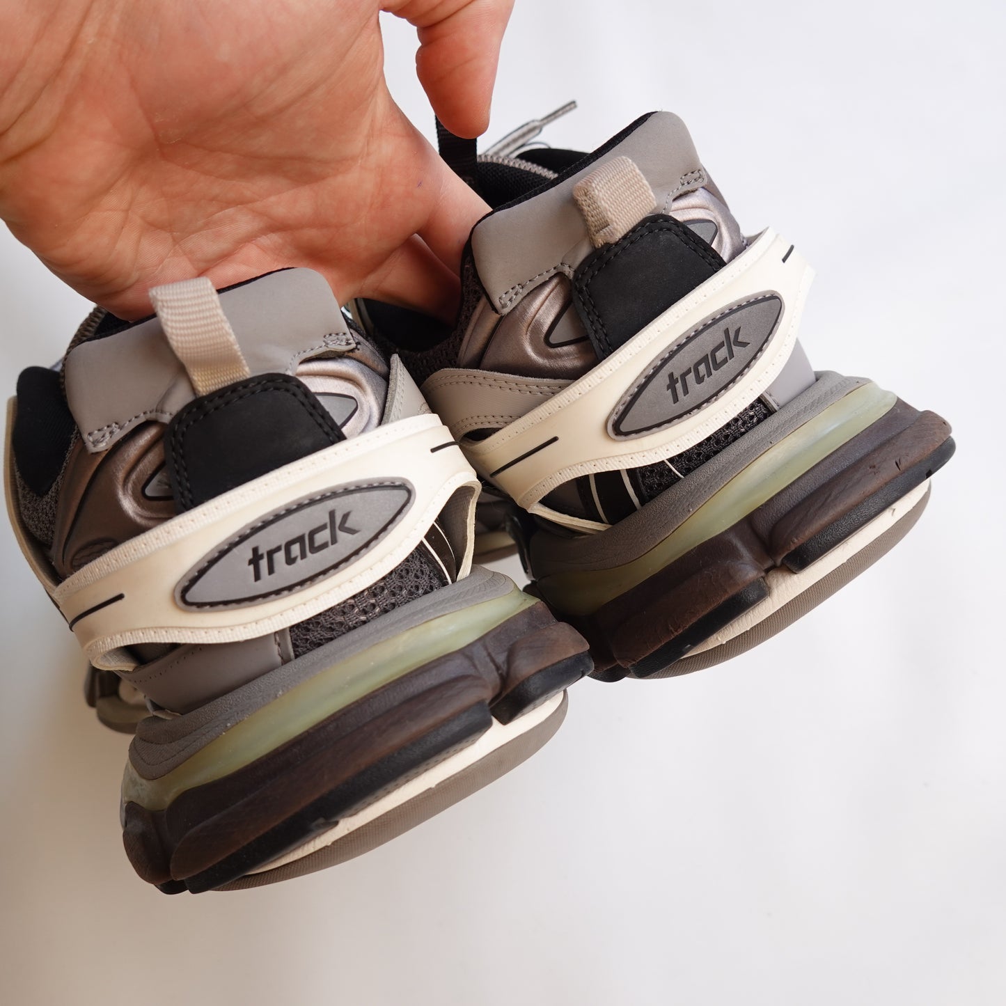 Balenciaga Track 'Grey White' - Size 11