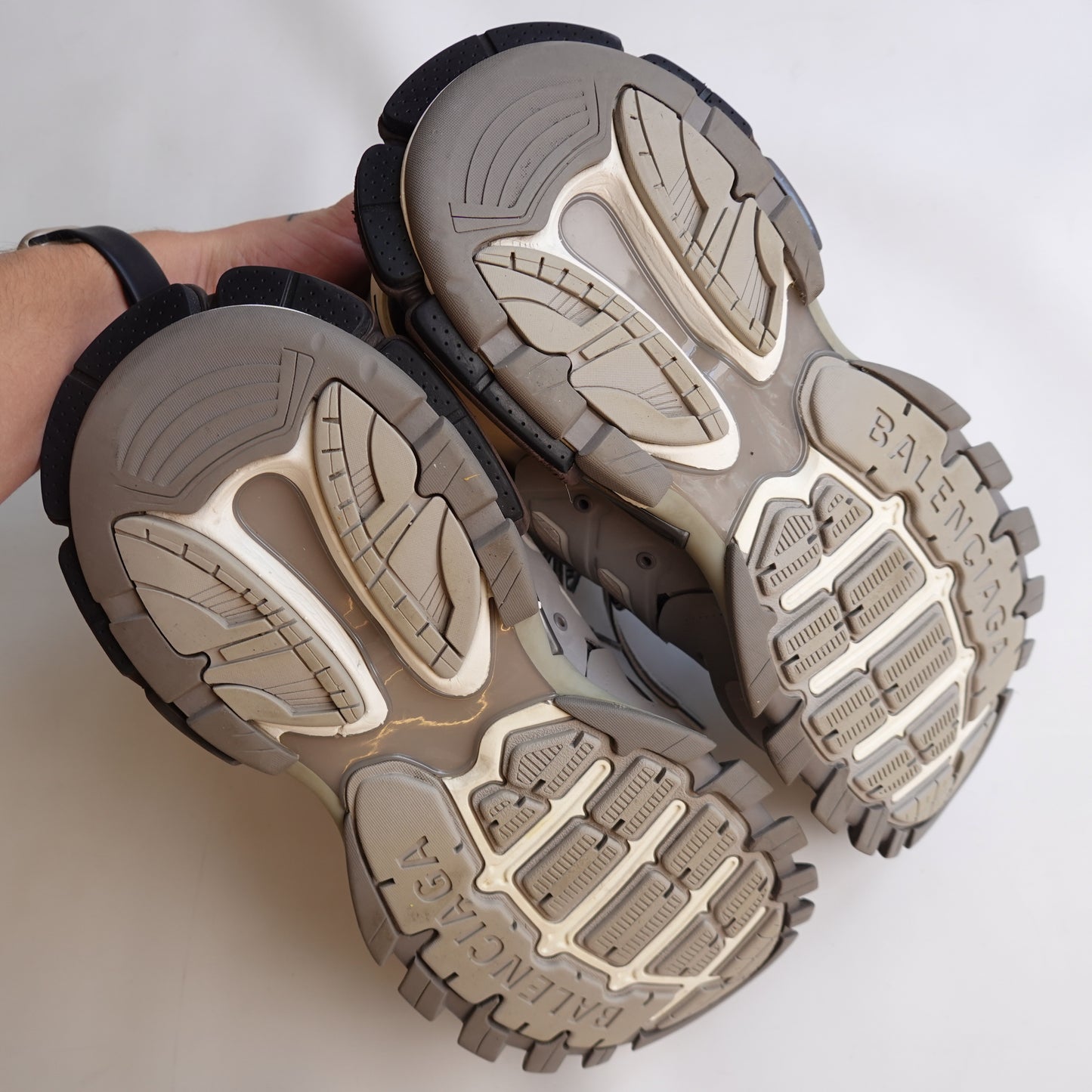 Balenciaga Track 'Grey White' - Size 11