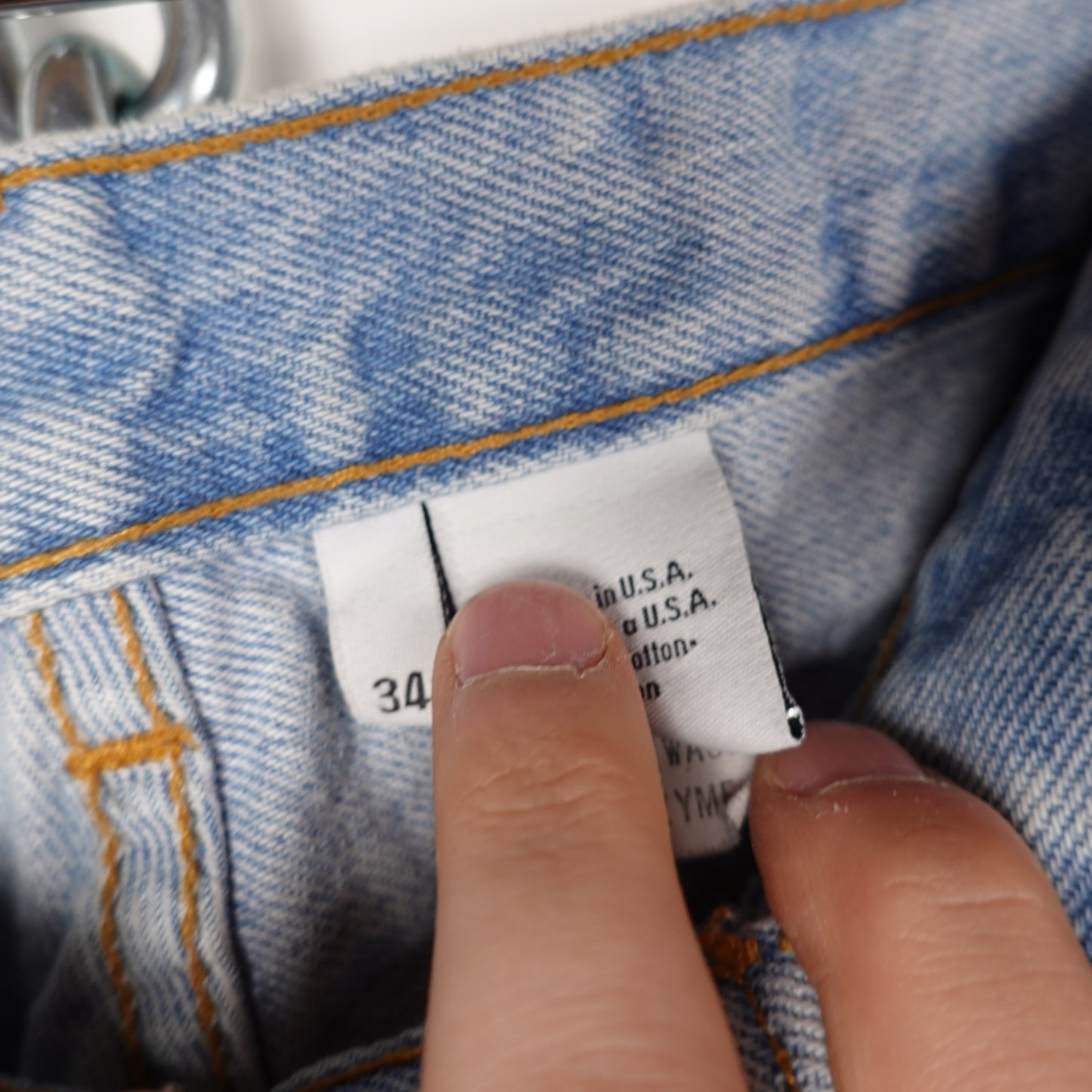 Vintage Calvin Klein Light Wash Pant - Size 32