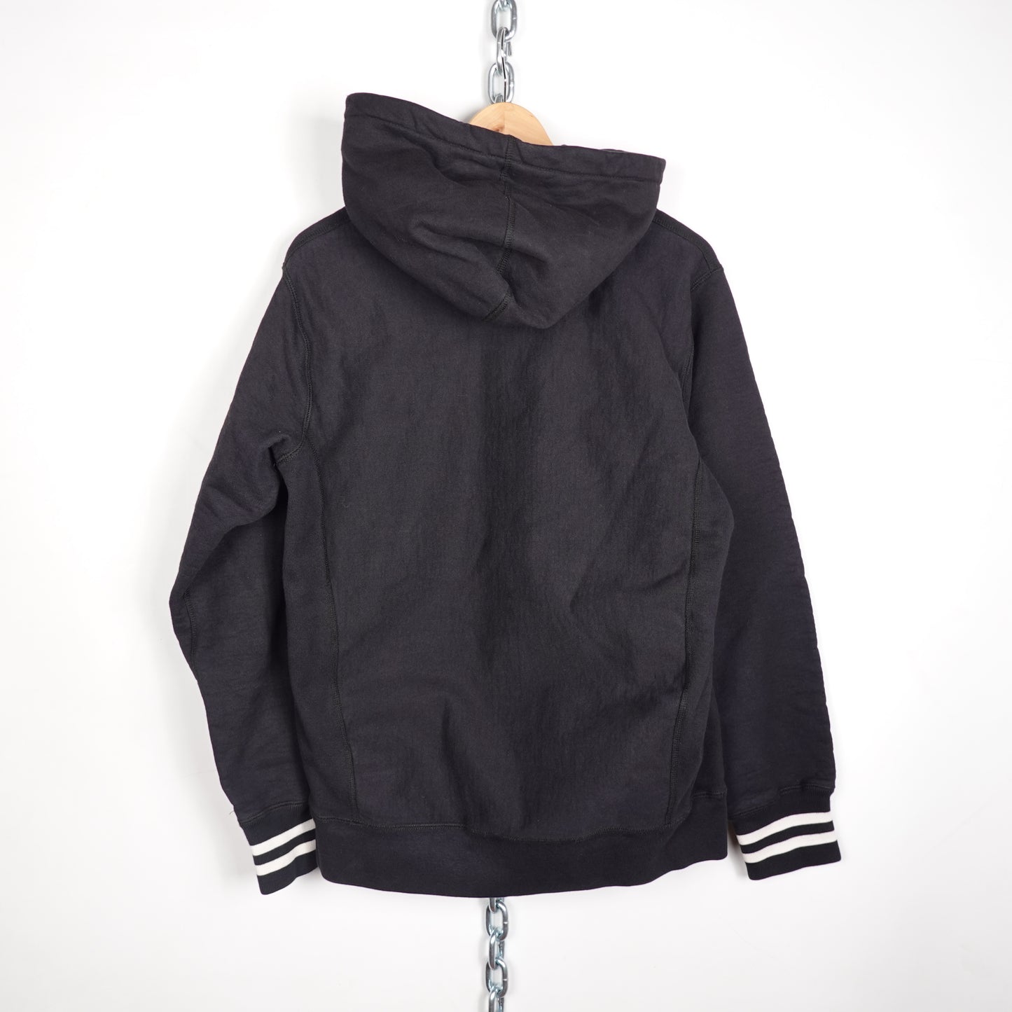 Supreme Stripe Cuff Hoodie - Size L