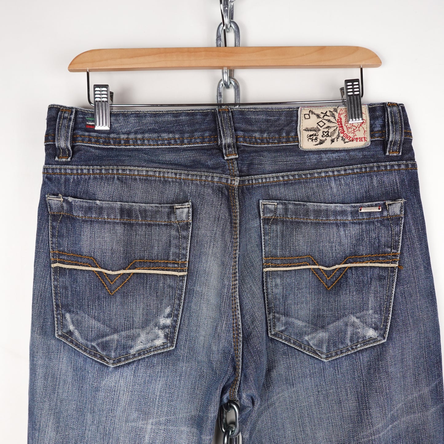Diesel Distressed Denim Pants - Size 33