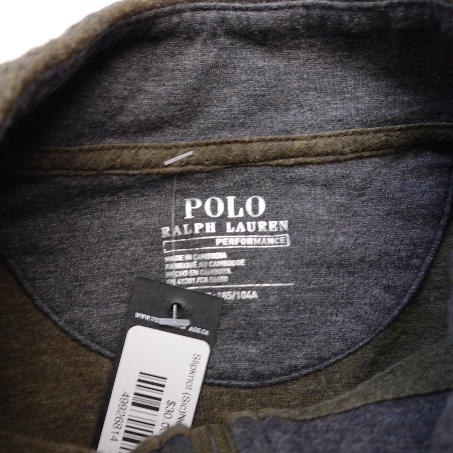 Polo RL 1/4 Zip Sweater - Size XL