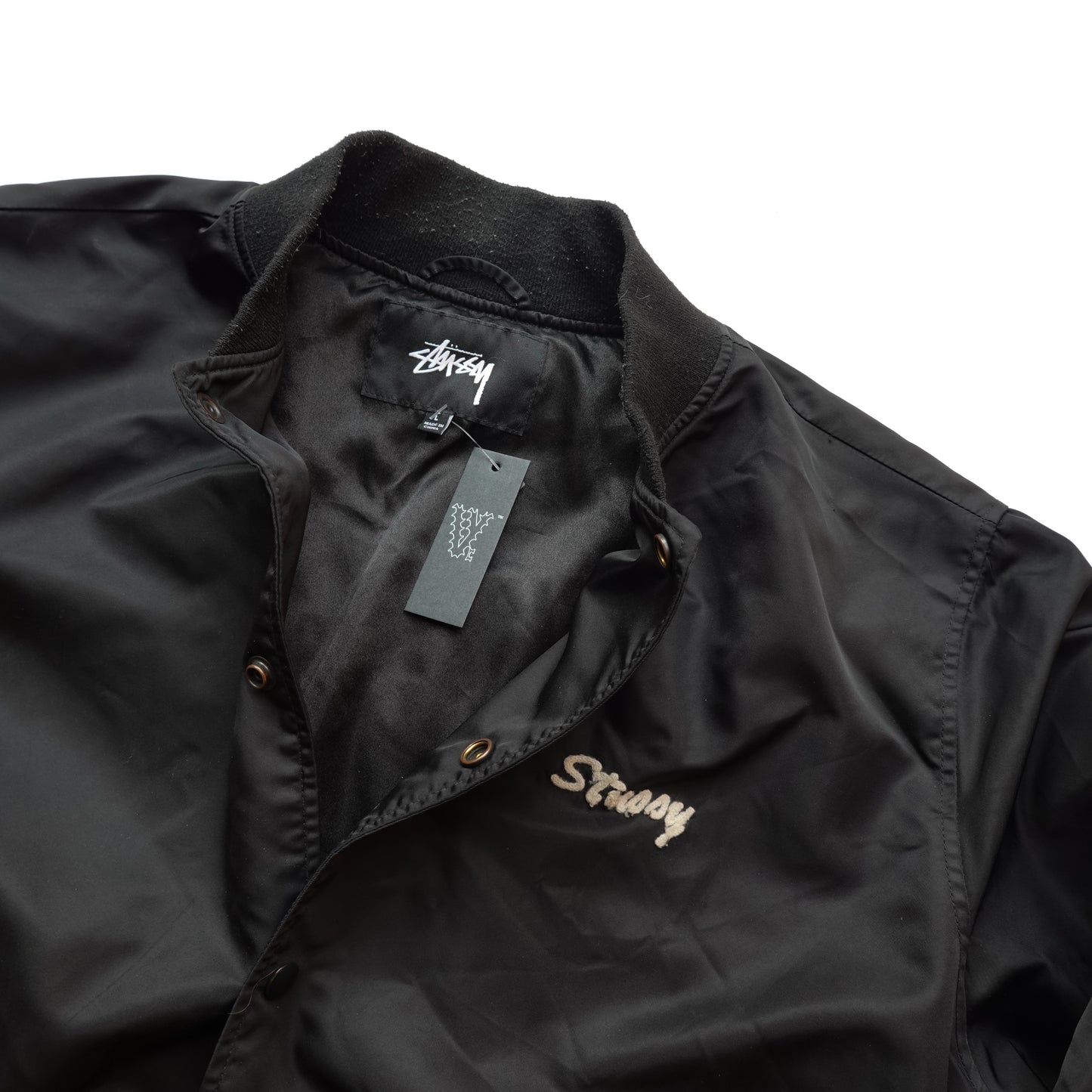 Stussy Eagle Bomber Jacket - Size L
