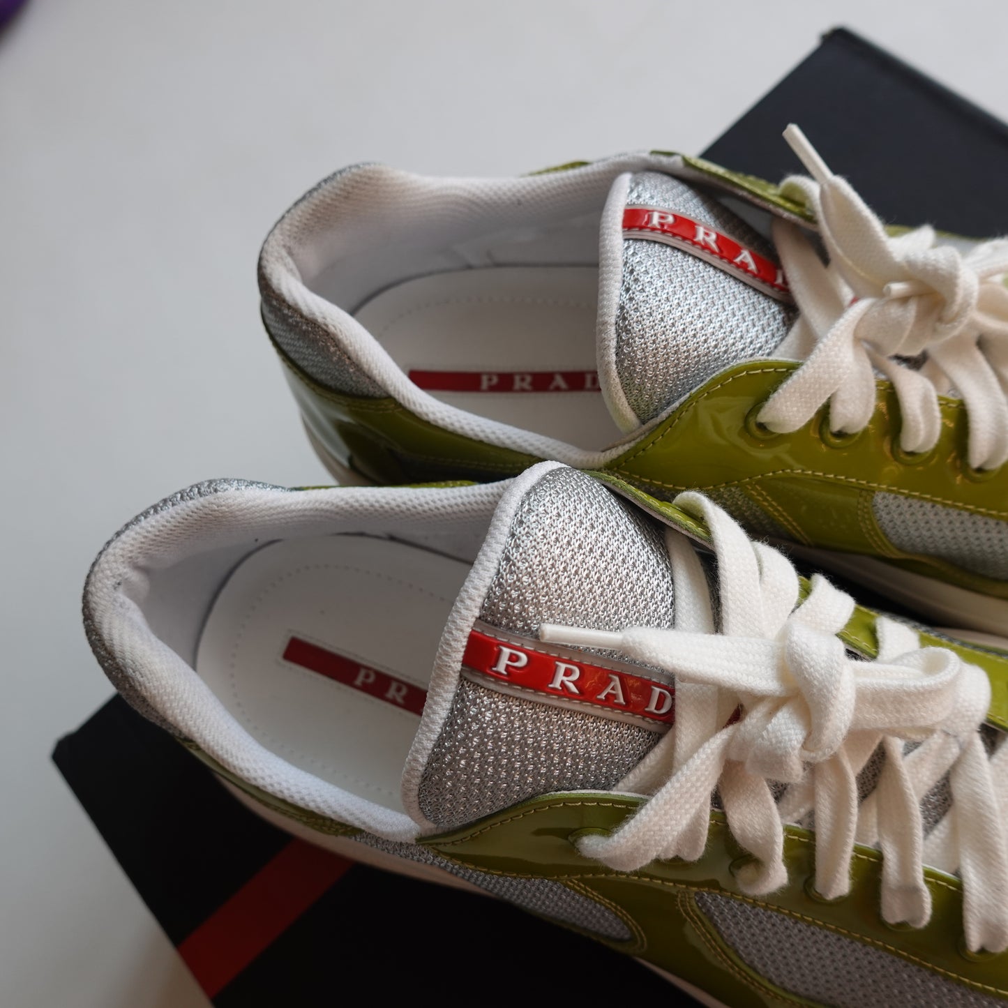 Prada Americas Cup Sneaker - Size 11