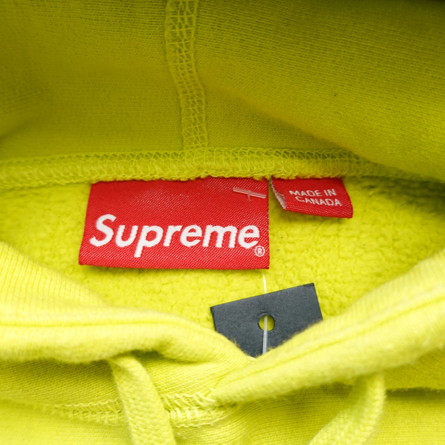 Supreme S Mini Bogo Hoodie LIME GREEN - Size XL