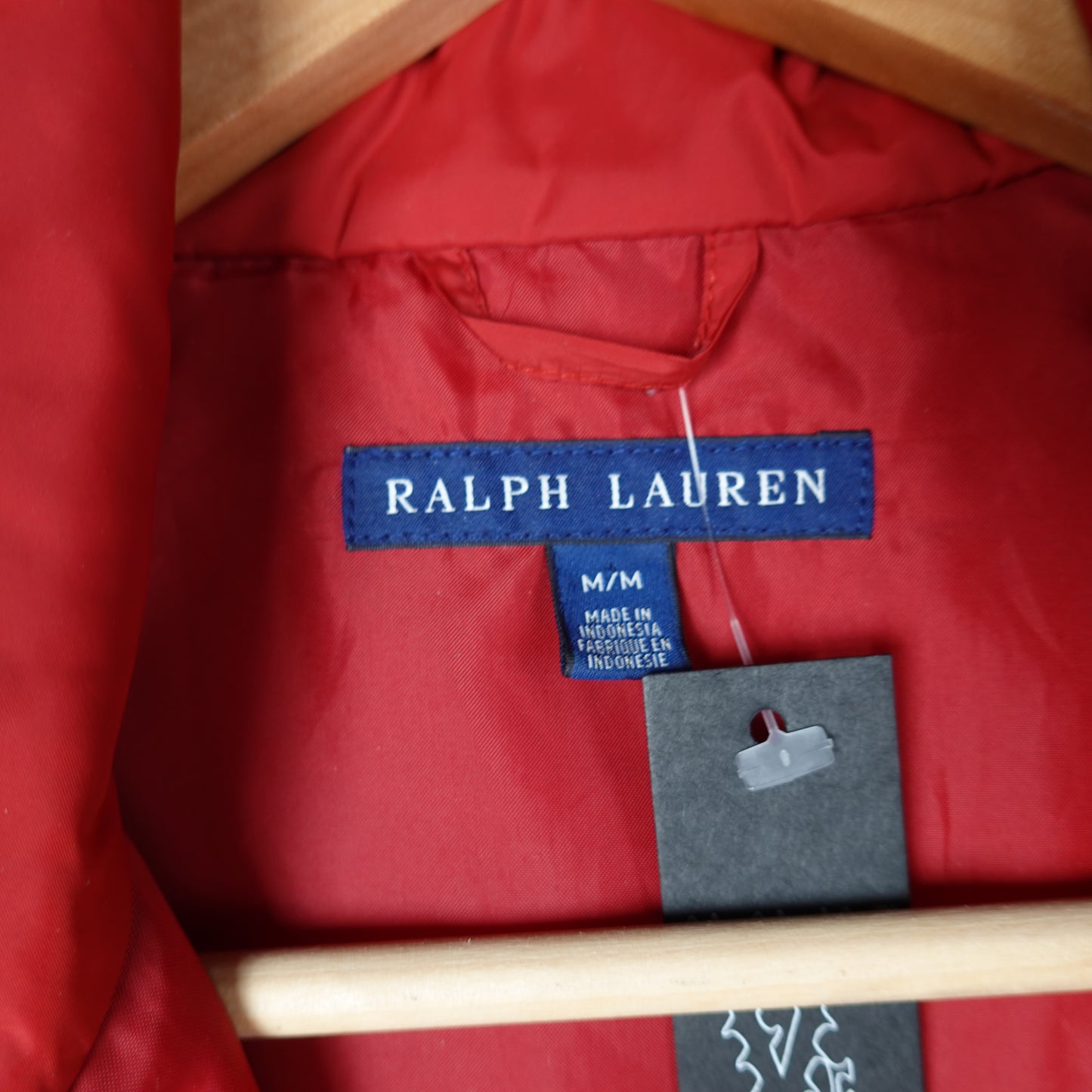 Polo RL Quilted Red Puffer Vest - Size M