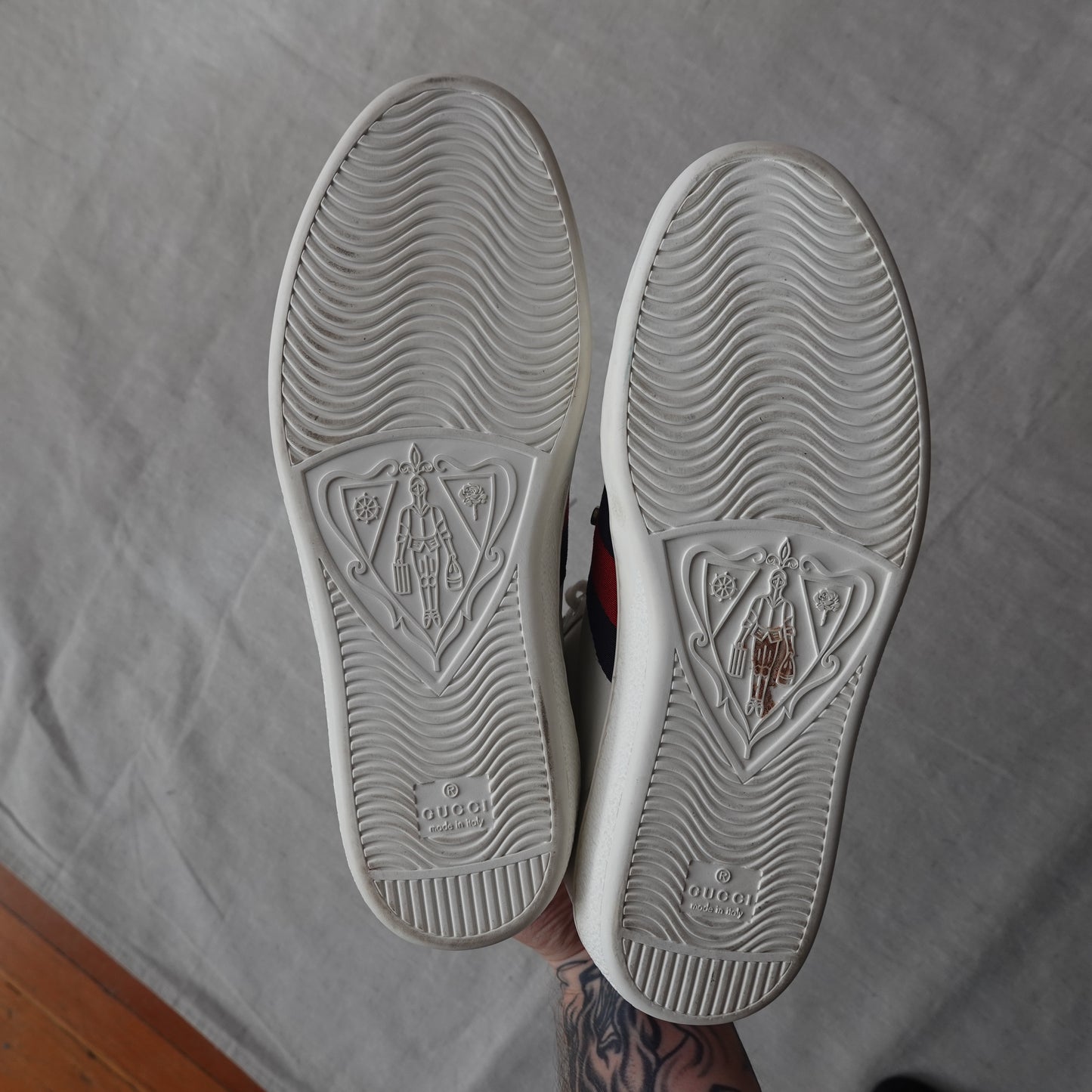 Gucci Ace Sneakers - Size 8.5