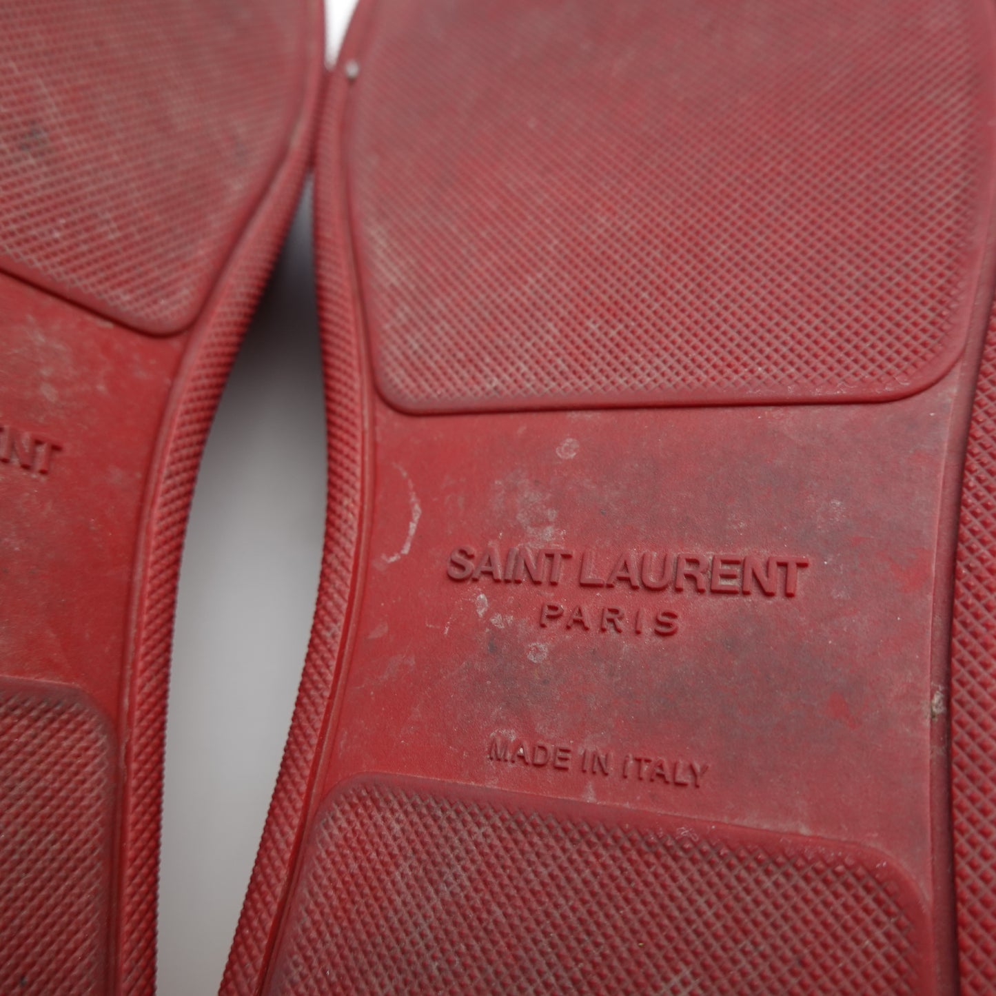 Saint Laurent Red Sneaker - Size 45