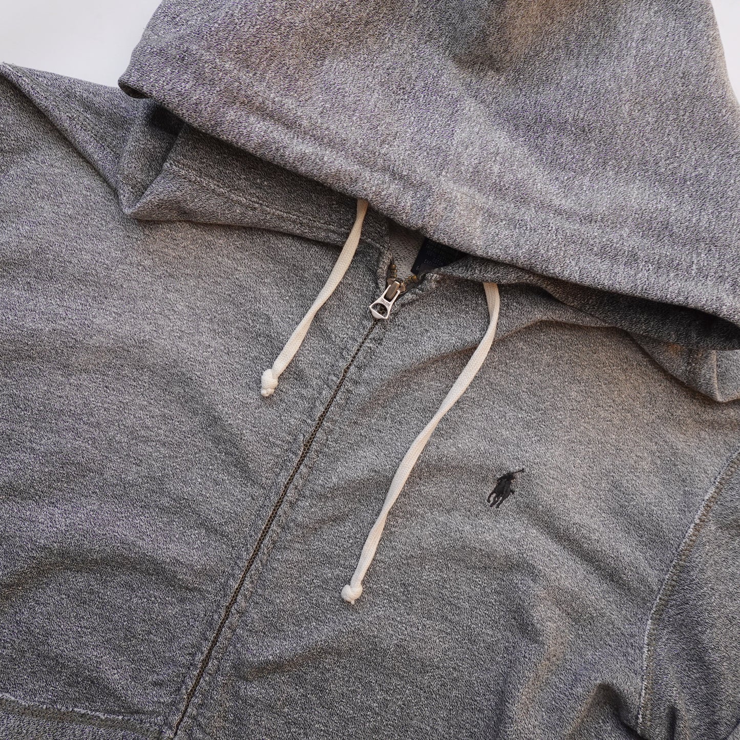 Vintage Polo RL Grey Zip Up - Size XL