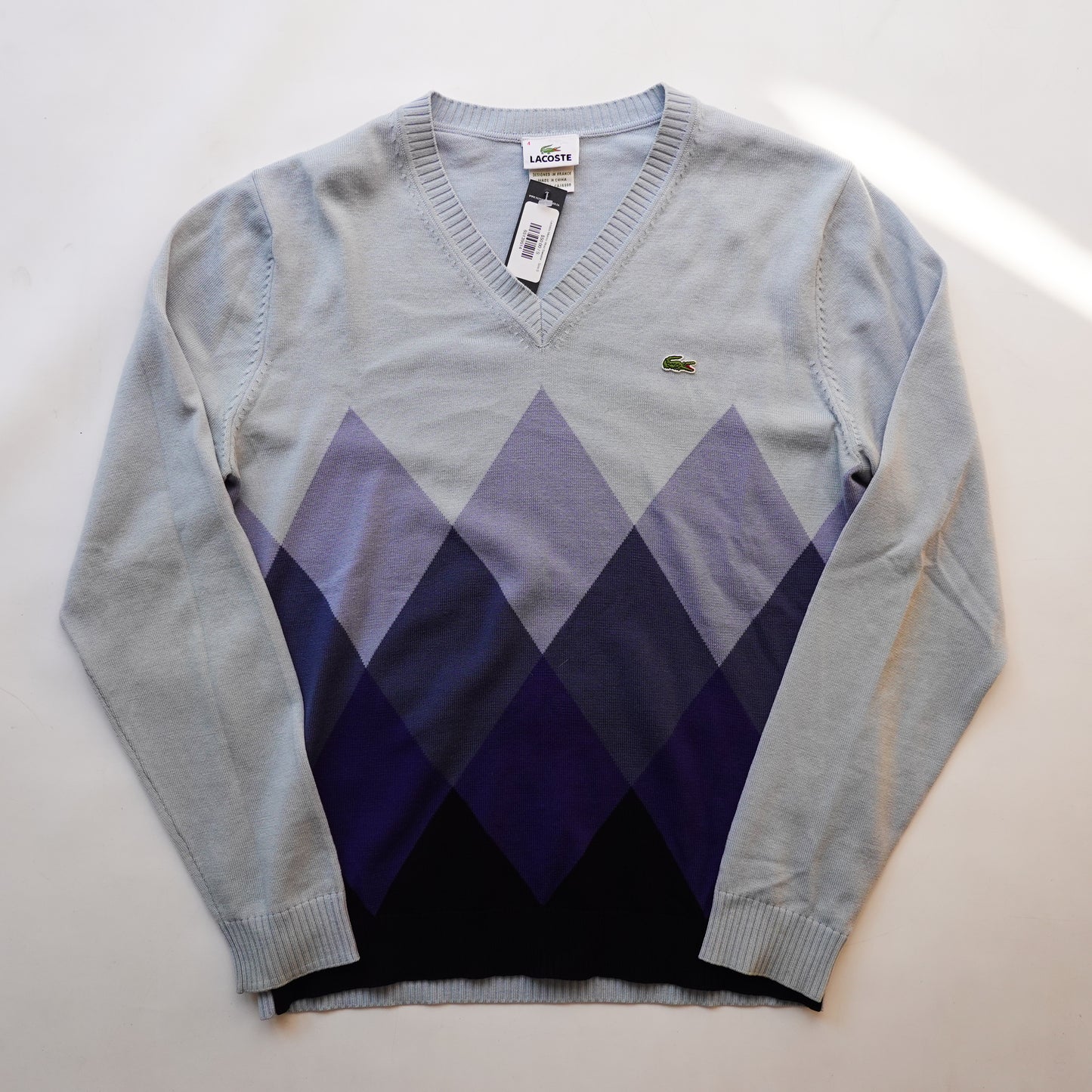 Lacoste Merino Wool Sweater - Size S