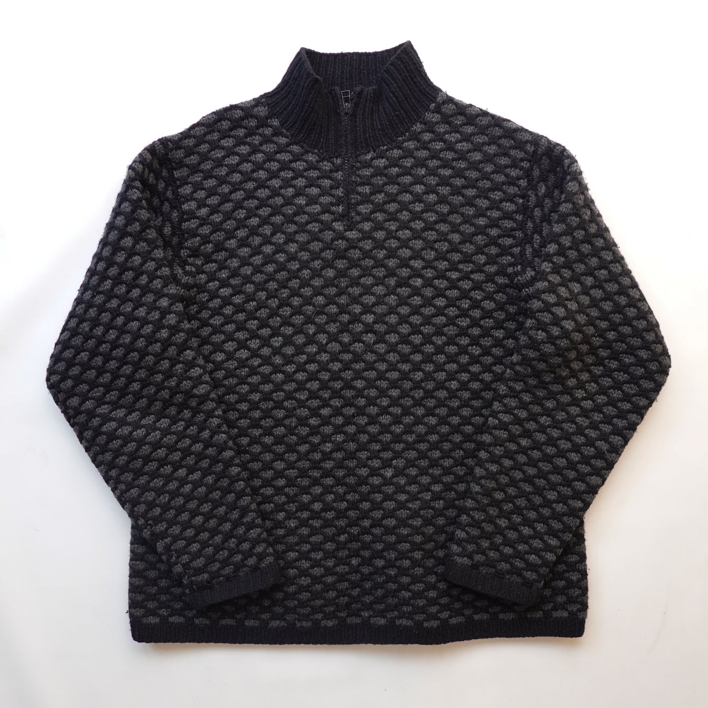 2001 Gap Wool 1/2 Zip Sweater - Size M