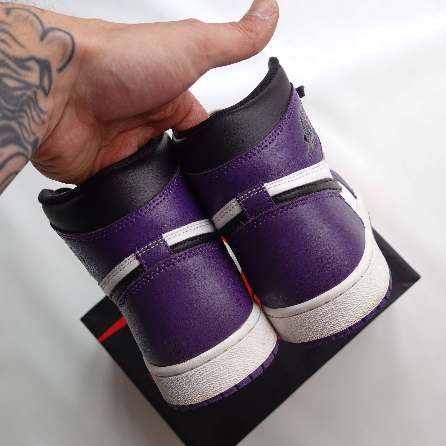 Jordan 1 Court Purple - Size 9